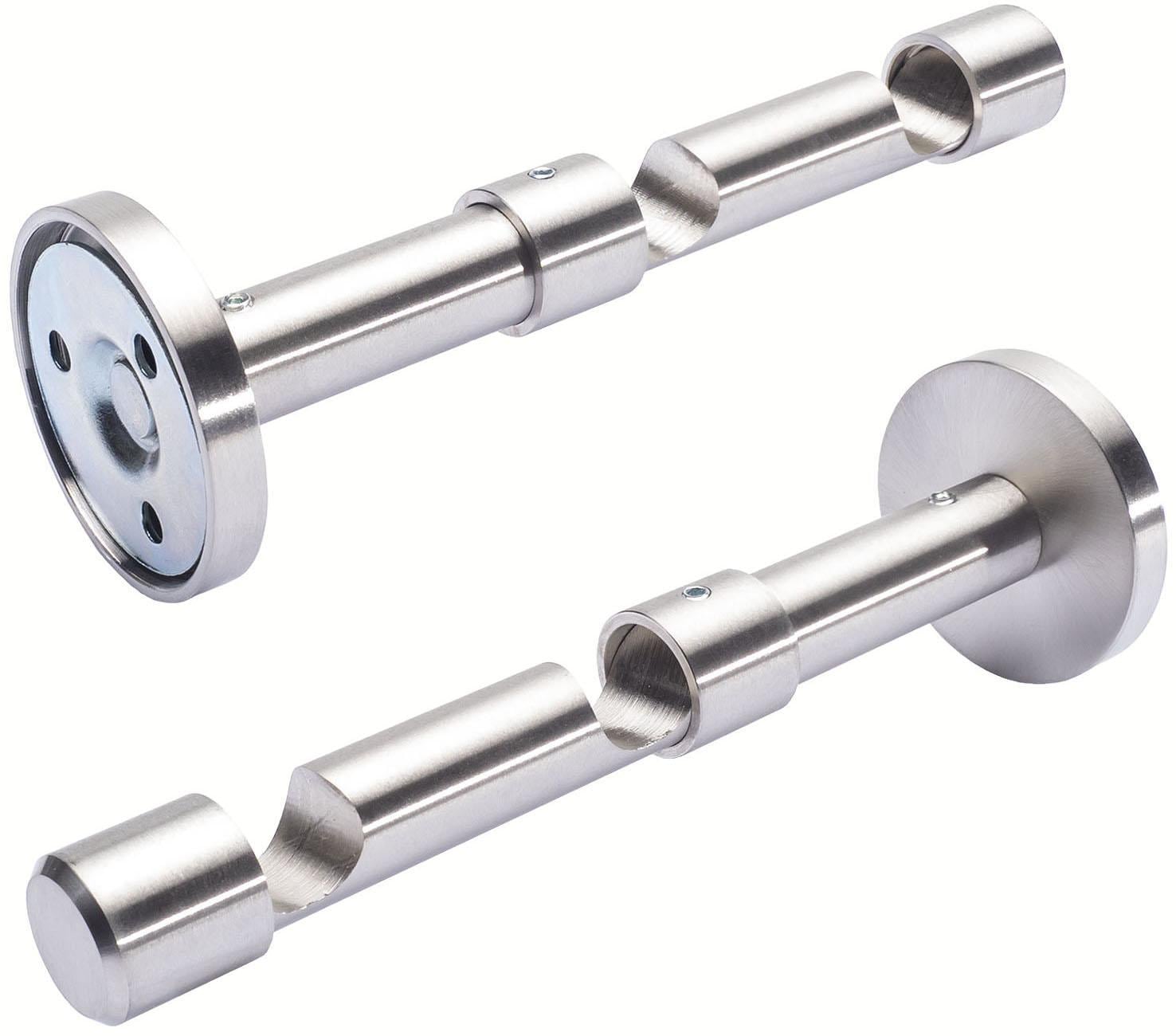 Liedeco Gardinenstange »Stil Harsens«, 2 läufig-läufig, Fixmaß, 2-läufig im Fixmaß Ø 16 mm
