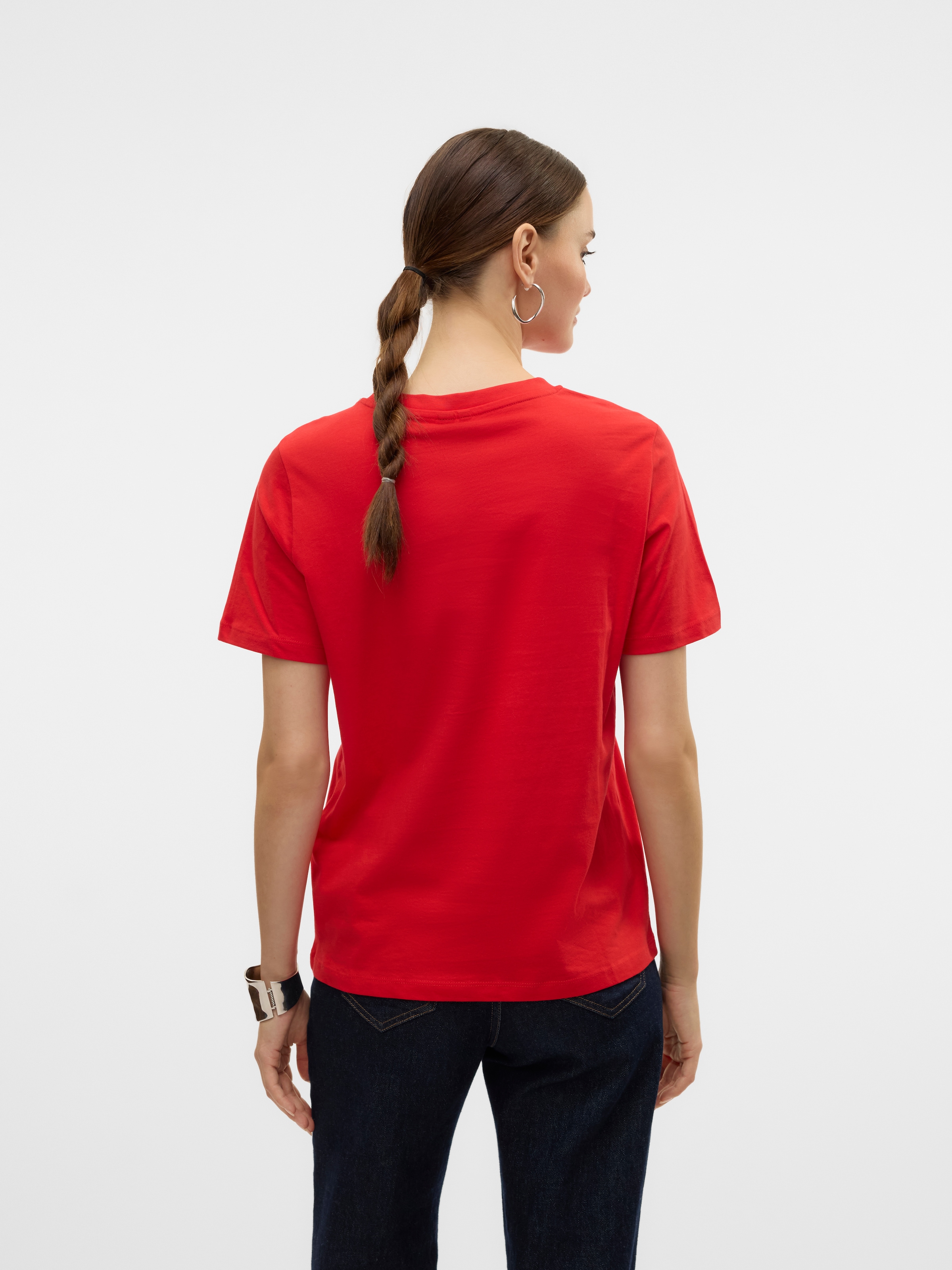 Vero Moda Kurzarmshirt »VMPAULINA SS T-SHIRT GA JRS NOOS«