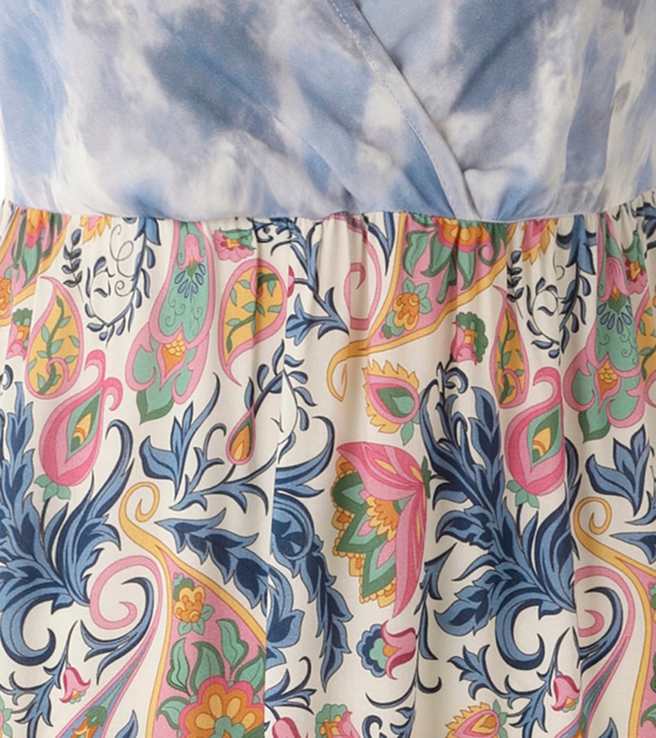 Aniston CASUAL Sommerkleid im trendigen Muster-Mix - NEUE KOLLEKTION