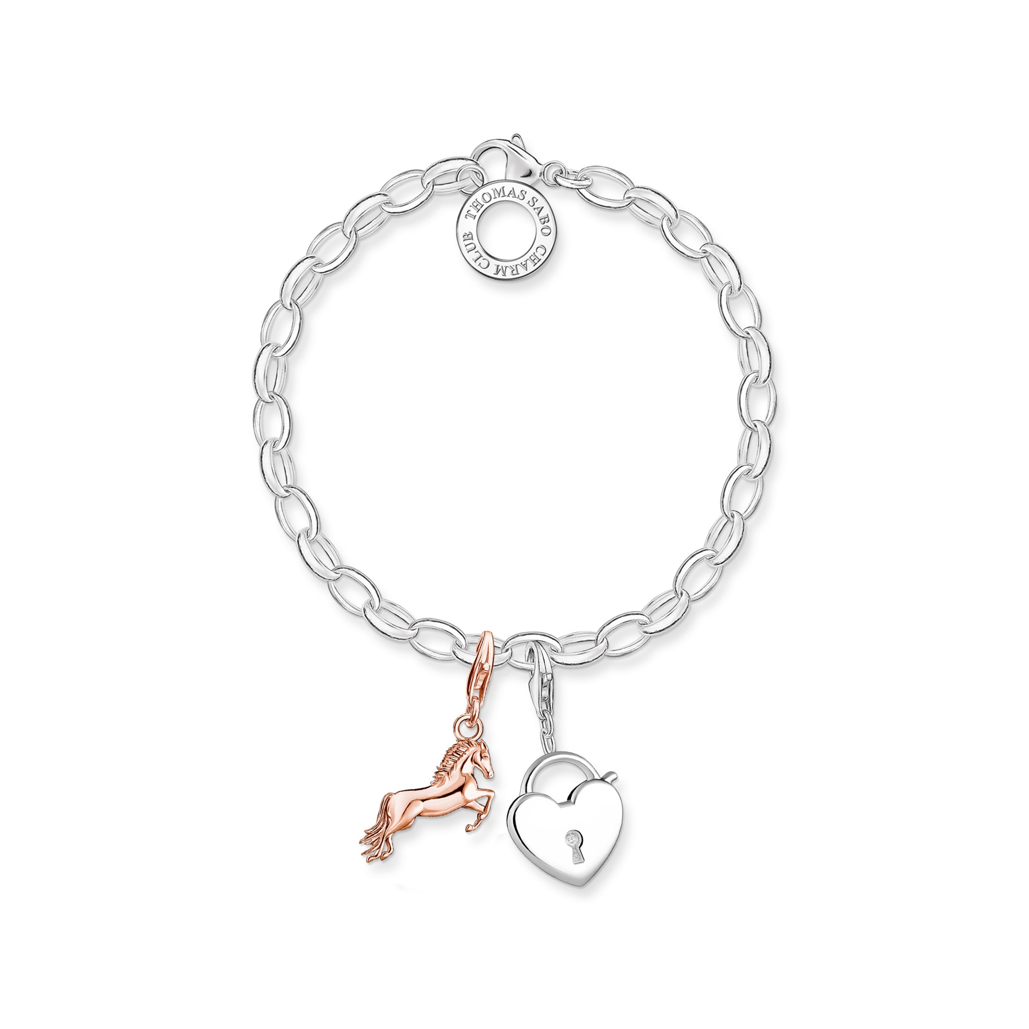 THOMAS SABO Silver 20.5cm Oval Belcher X0031-001-12-L