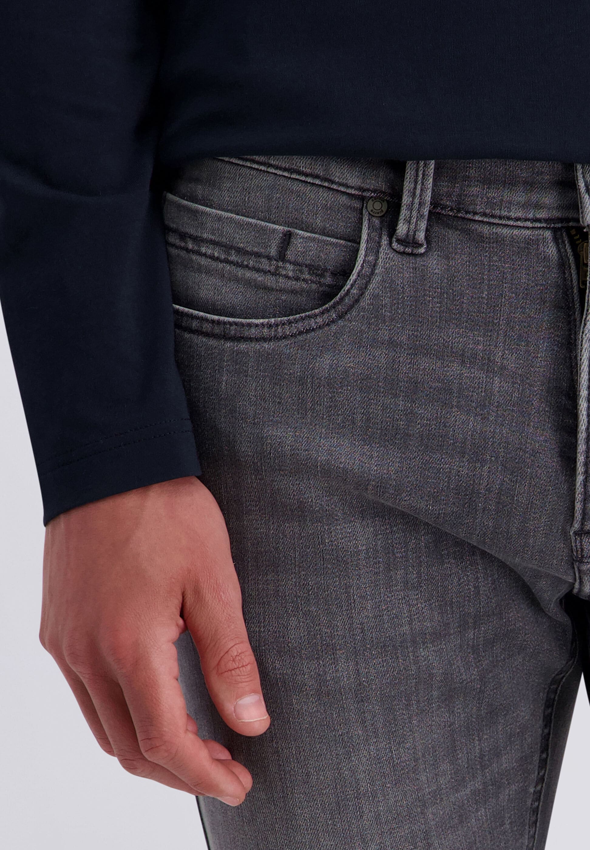Pierre Cardin Tapered-fit-Jeans »Lyon Tapered« aus Dual-FX-Stretch-Qualität