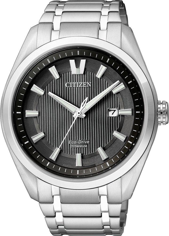 Citizen Titanuhr »Super Titanium, AW1240-57E«, Armbanduhr, Herrenuhr, Solar