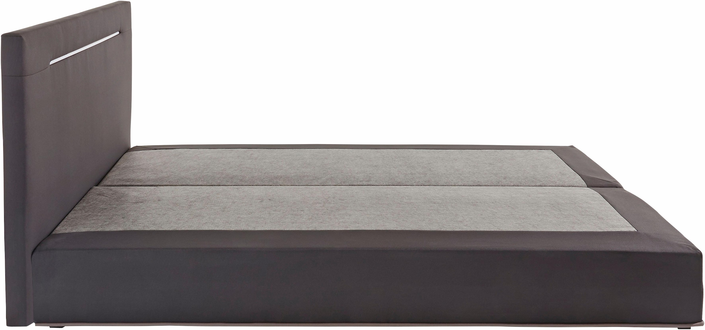 COLLECTION AB Boxspringbett, inkl. LED-Beleuchtung mit Farbwechsel und Topper