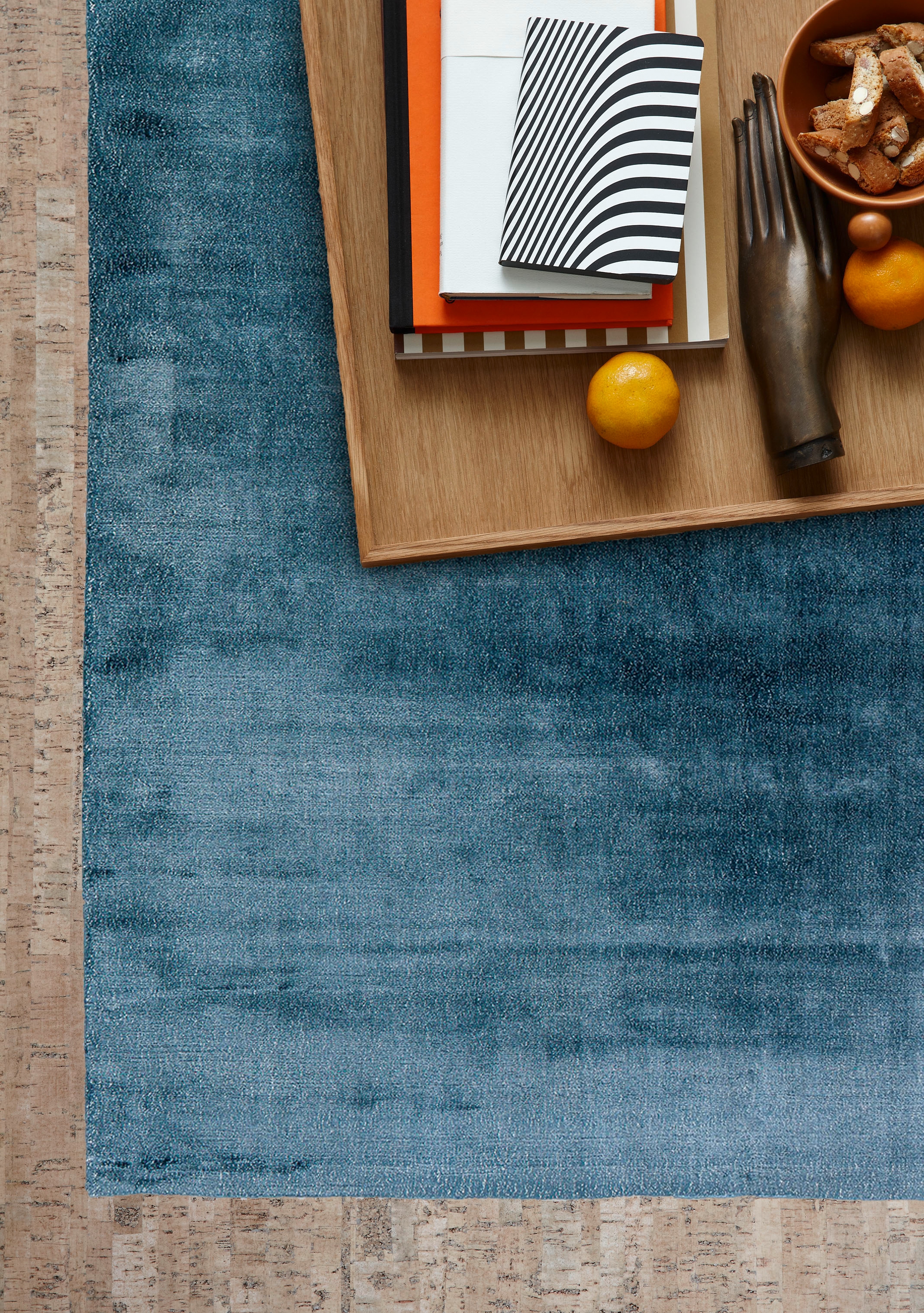 SCHÖNER WOHNEN-Kollektion Teppich »Aura« rechteckig 15 mm Höhe seidige Viskose, Wohnzimmer