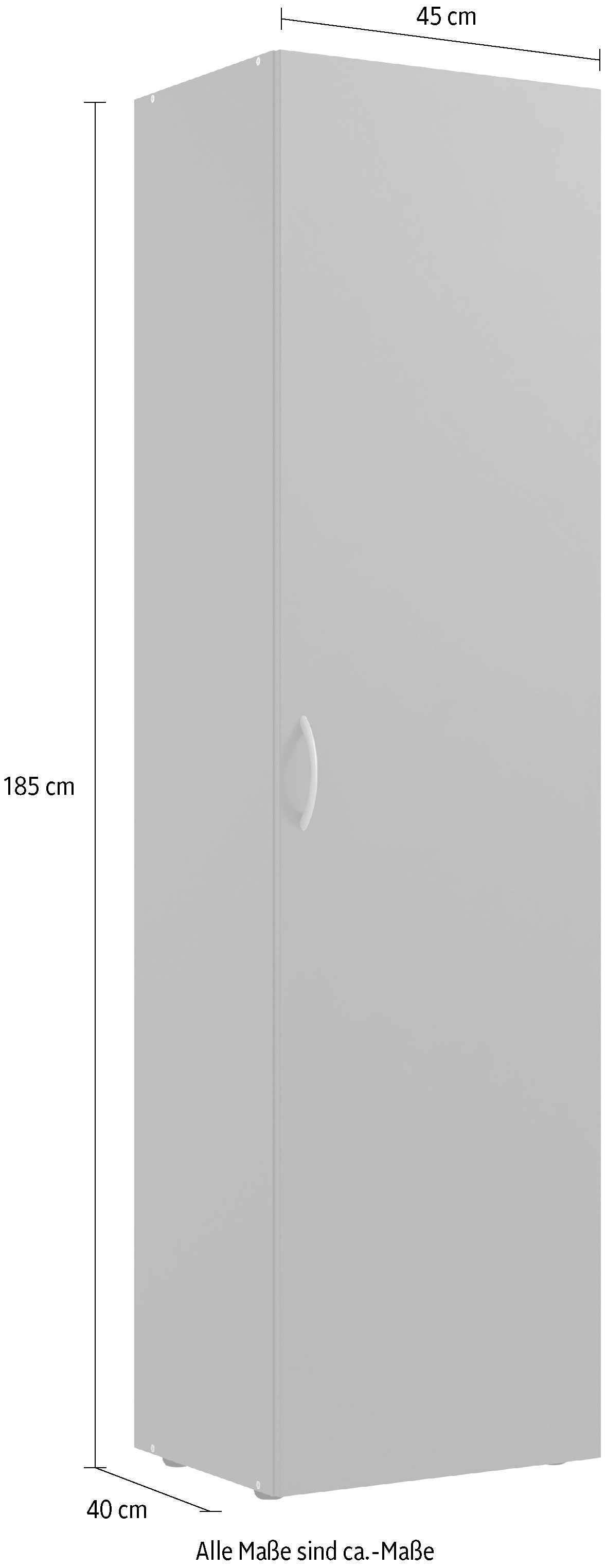 Wimex Kleiderschrank »Multiraumkonzept idealer Schrank dein Zuhause«, (kombinierbares Schranksystem mit vielen Serienmodellen), Schlafzimmerschrank Garderobe Bestseller Otto´s Choice