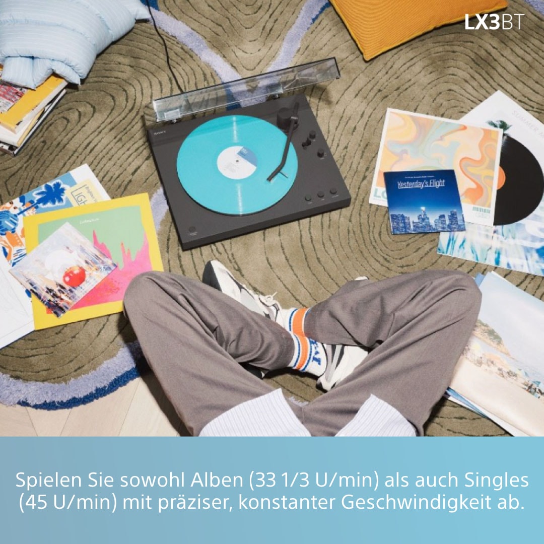 Sony Plattenspieler »PS-LX3BT«