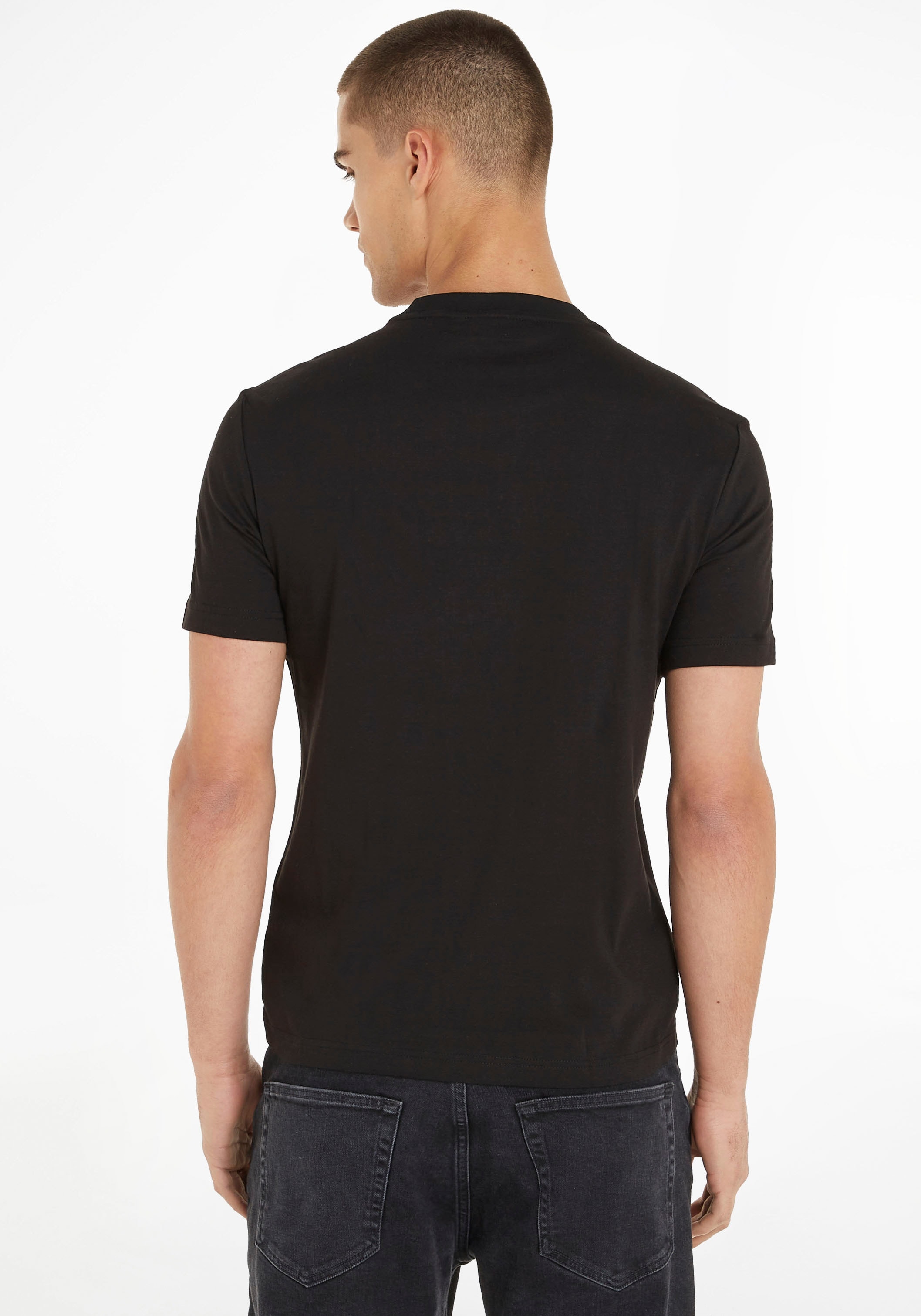 Calvin Klein Kurzarmshirt, mit Calvin Klein Logo auf der Brust bei ♕
