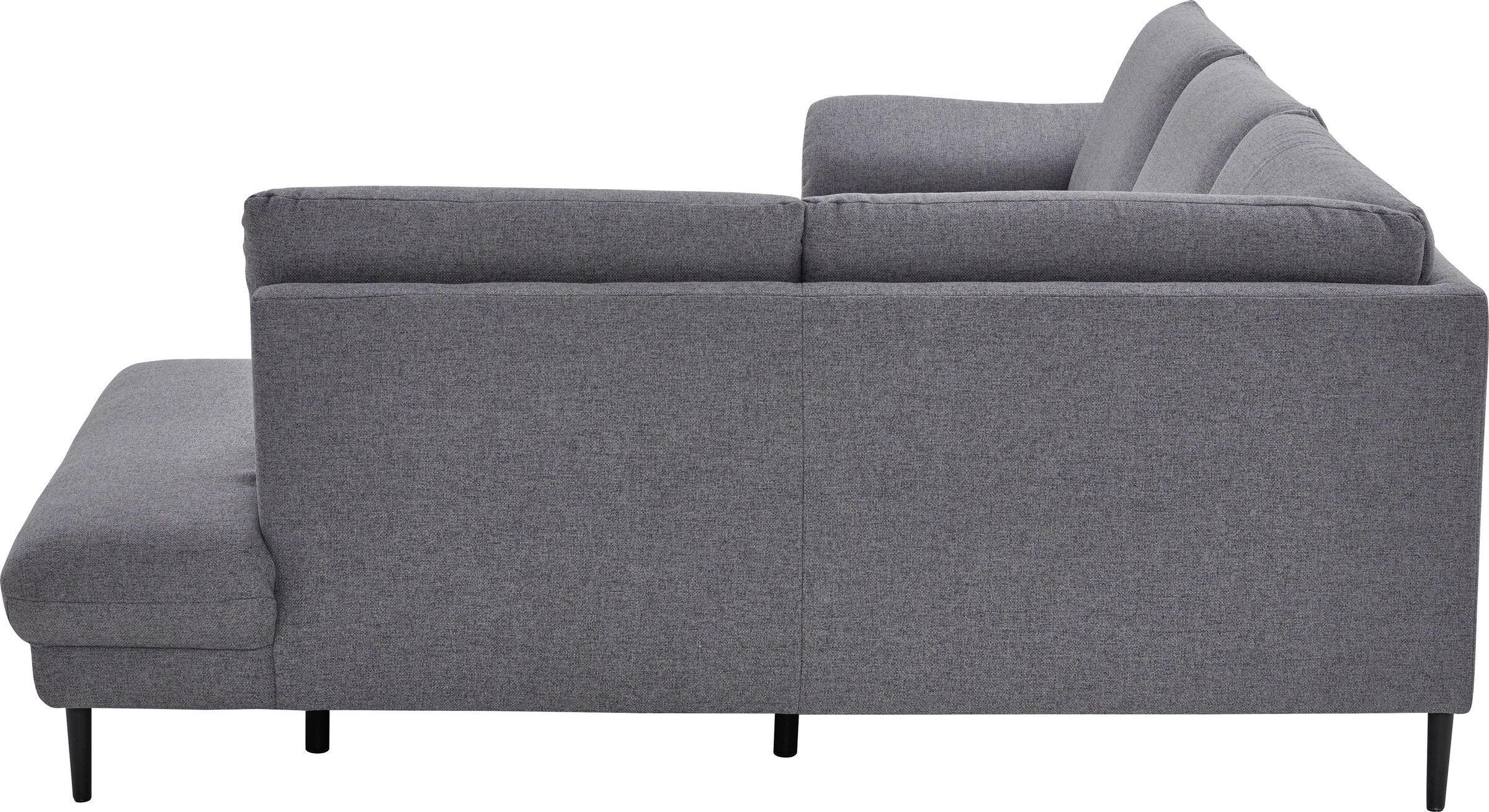Places of Style Ecksofa »Sarsina: mit Tonnentaschen-Federkern, perfekt zum Entspannen L-Form«, inklusive 2 motorischen Relaxfunktionen mit Herz-Waage-Beschlag