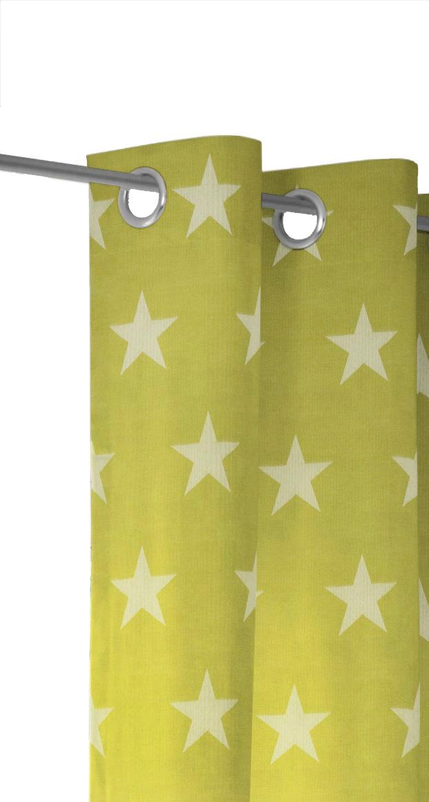 Wirth Vorhang »FELINO« Ösen 1 Stk. tlg.