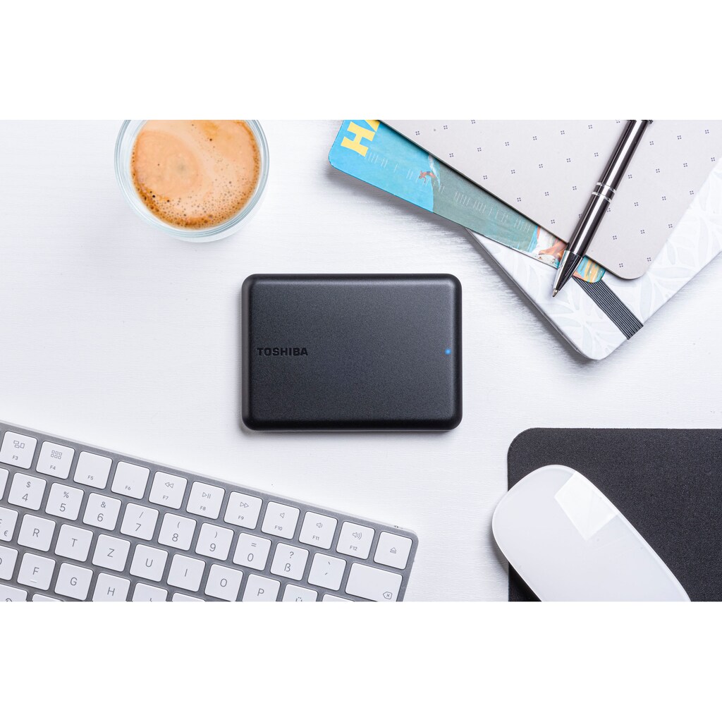 Toshiba externe HDD-Festplatte »Canvio Partner 4TB«, 2,5 Zoll, Anschluss USB 3.2 Gen-1