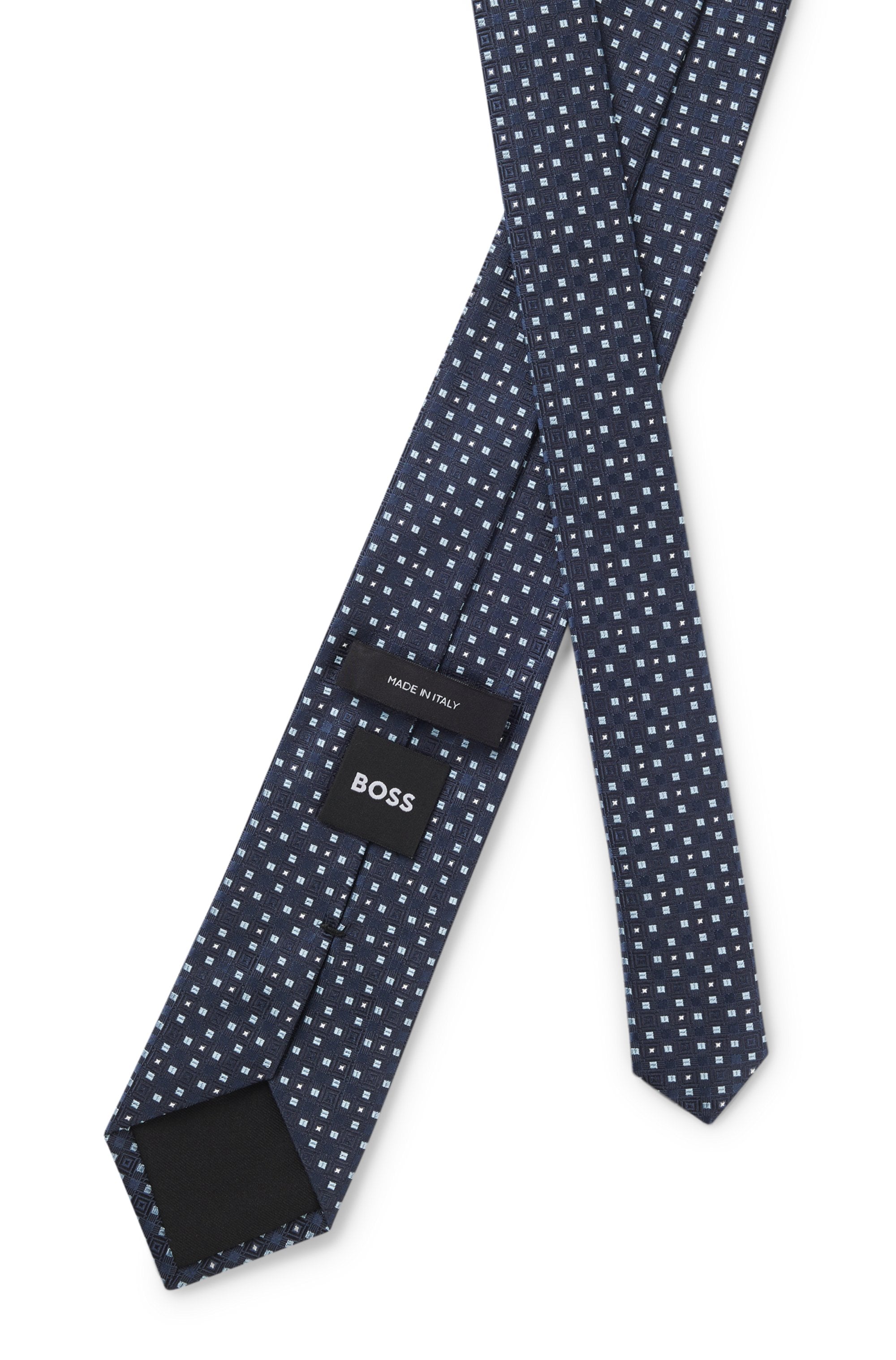 BOSS Krawatte »H-Tie 7,5 cm« mit Jacquard-Struktur