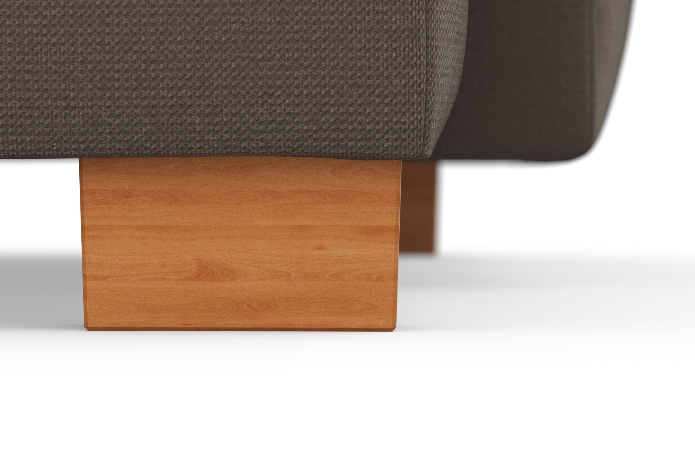 sit&more Wohnlandschaft »Dundee U-Form«, mit Federkern und Massivholzfüßen, wahlweise mit Kopfteilverstellung