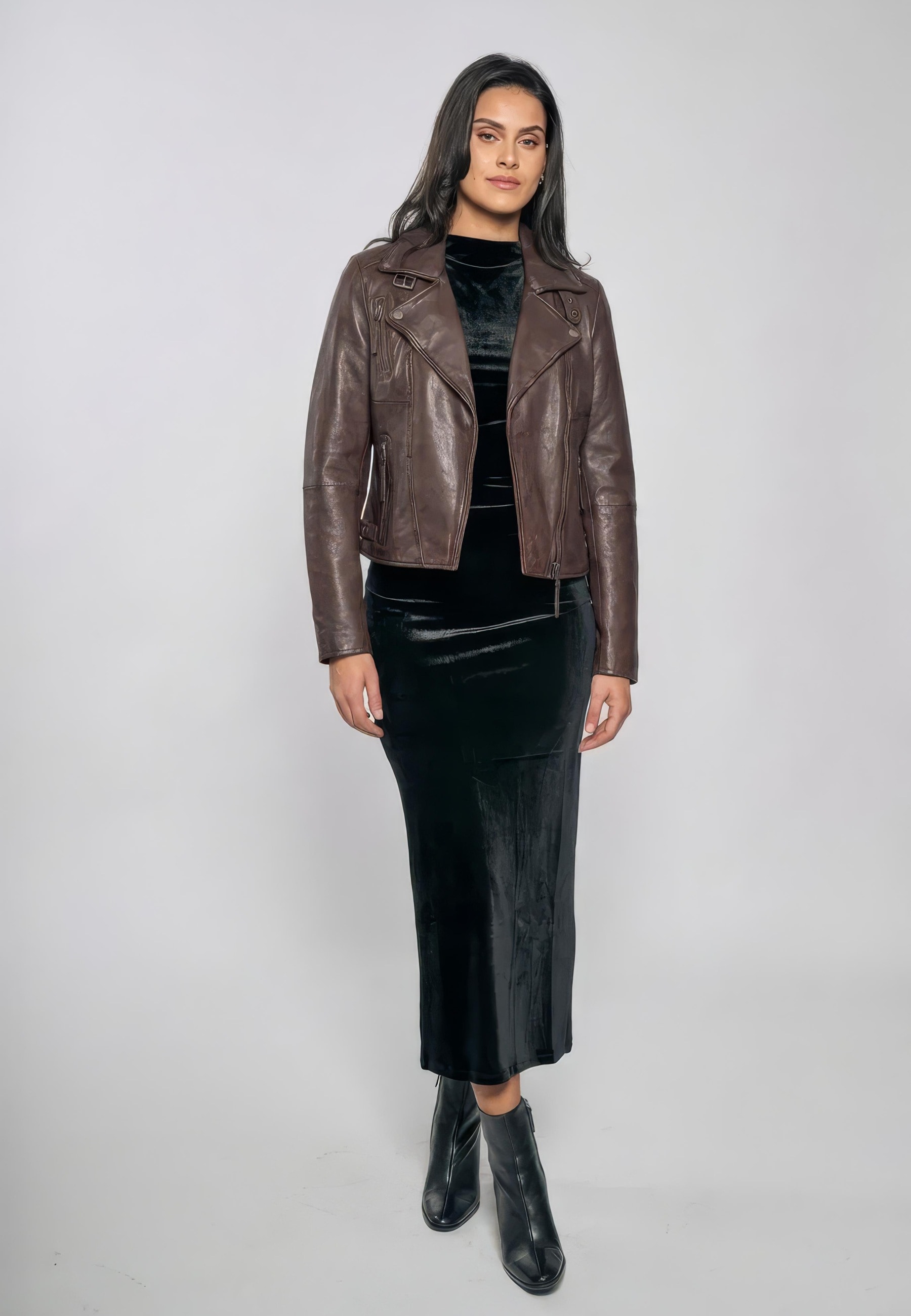 Freaky Nation Lederjacke »Biker Princess SA«