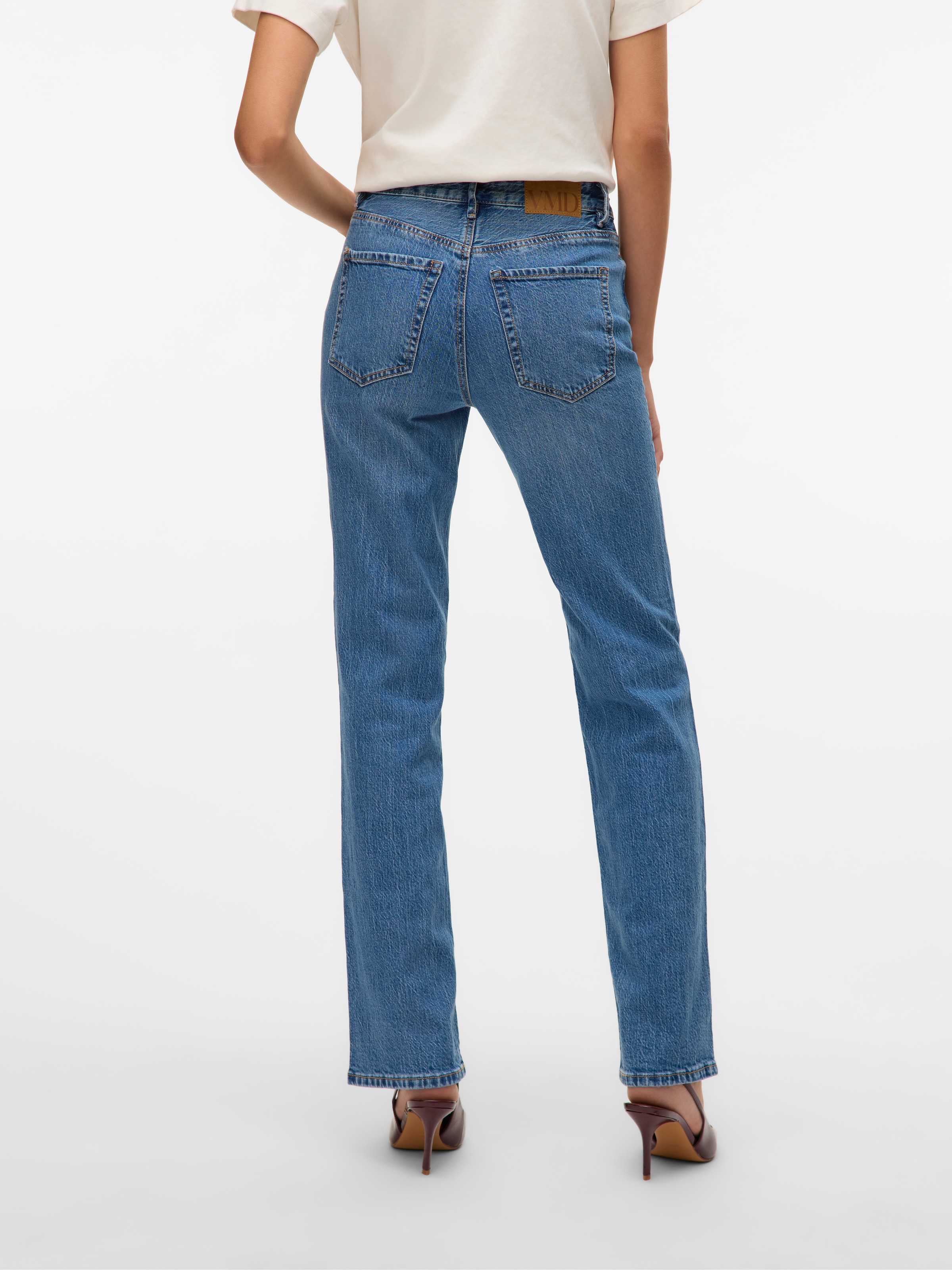 Vero Moda Gerade Jeans »VMTESSA HR STRAIGHT JEANS LI3114 GA NOOS«