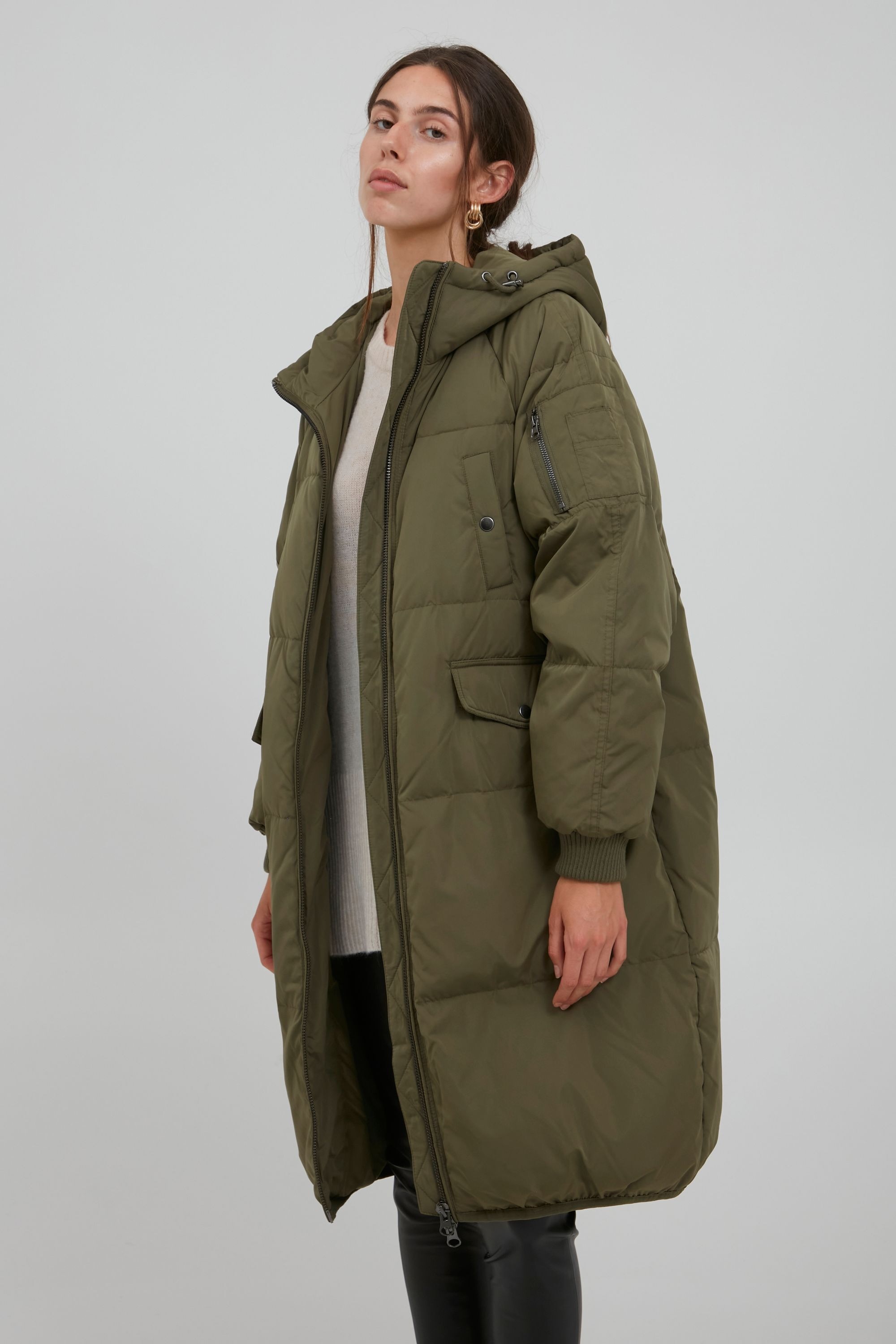 Ichi Langmantel »Parka IHBunala«