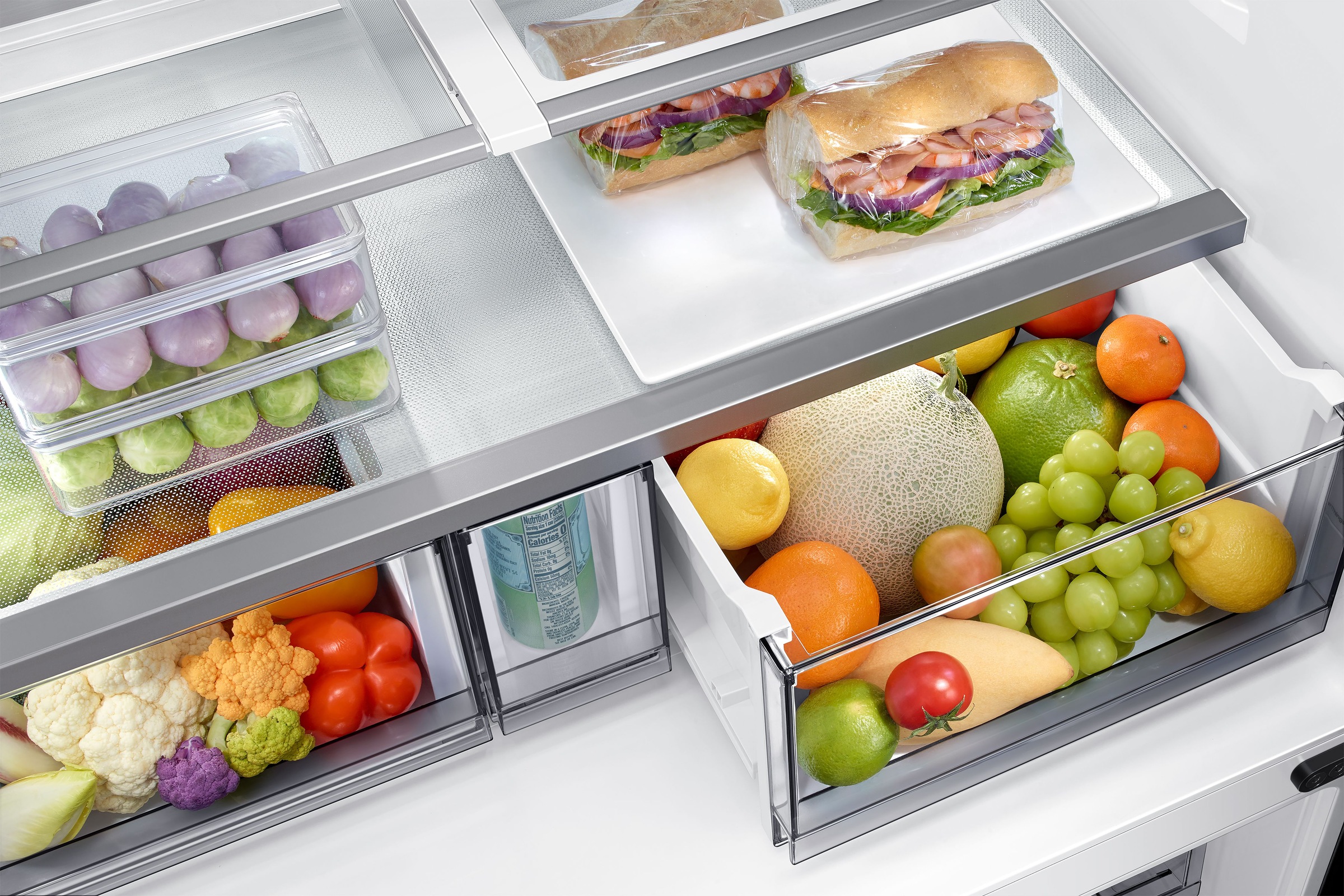 Samsung French Door RM60F »RM70F67RDREF« 185,3 cm hoch 91,2 cm breit