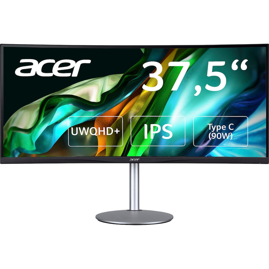 Acer Curved-LED-Monitor »CB382CUR«, 95,3 cm/37,5 Zoll, 3840 x 1600 px, QHD+, 1 ms Reaktionszeit, 60 Hz