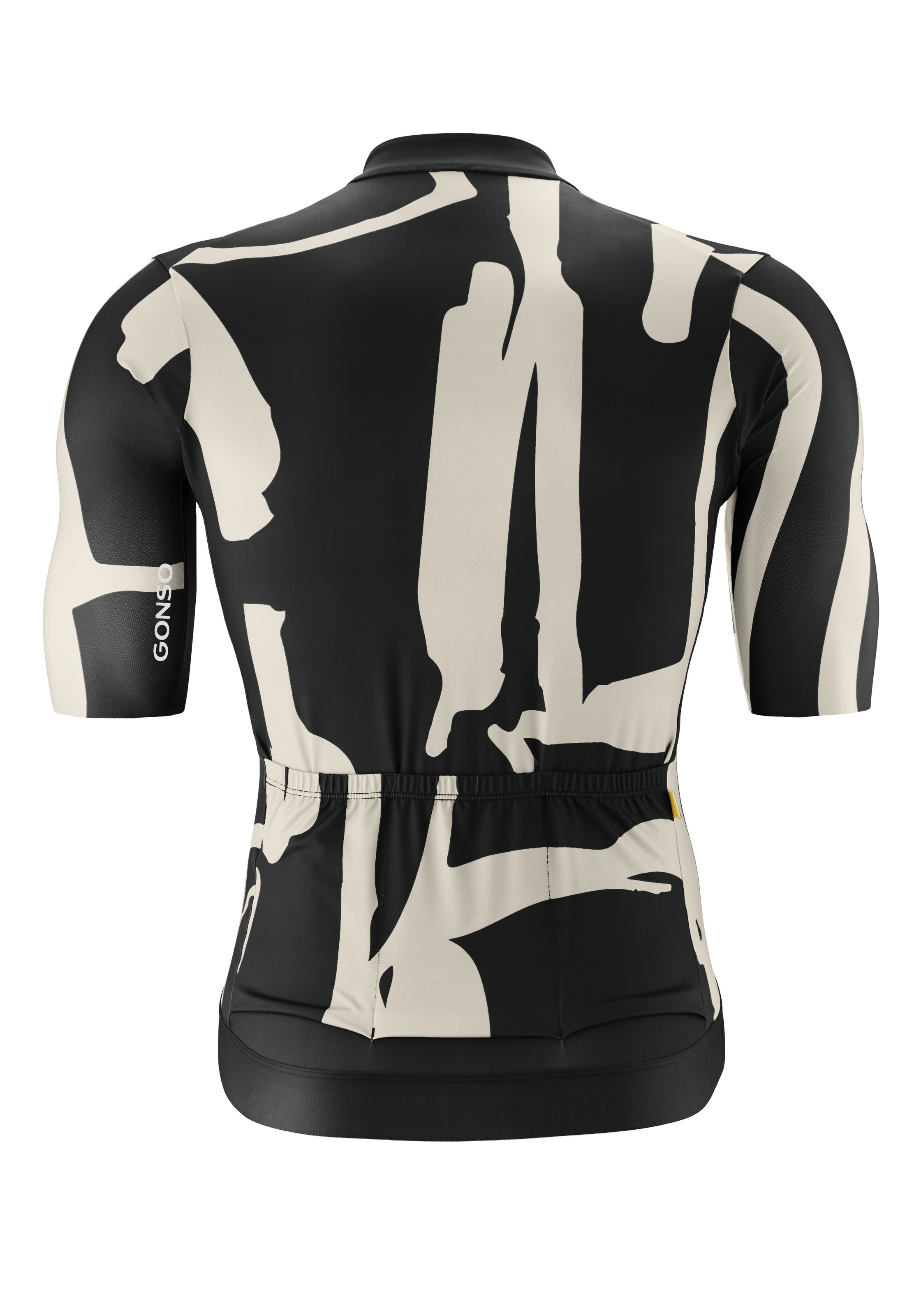Gonso Radtrikot »Road Jersey Print M« Herren Fahrradtrikot, modernes Trikot mit 3-teiliger Rückentasche