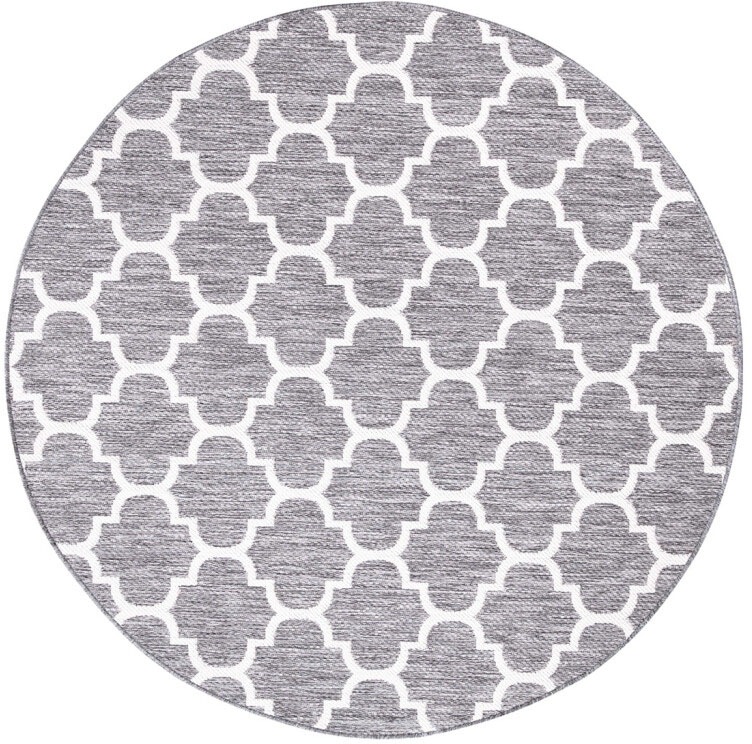 Carpet City Outdoorteppich »Outdoor 462«, rund, 5 mm Höhe, UV-beständig, Flachgewebe, auch in quadratischer Form erhältlich
