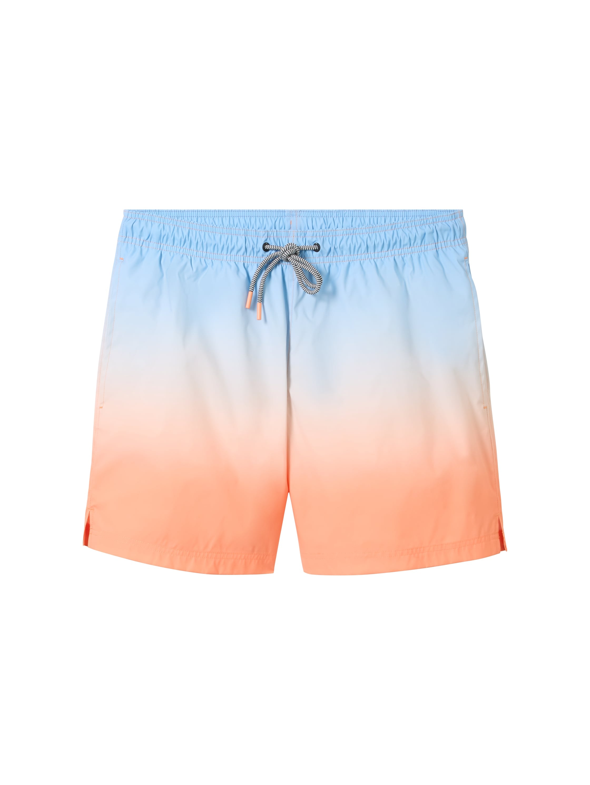 TOM TAILOR Denim Badeshorts, gemustert mit Eingrifftaschen