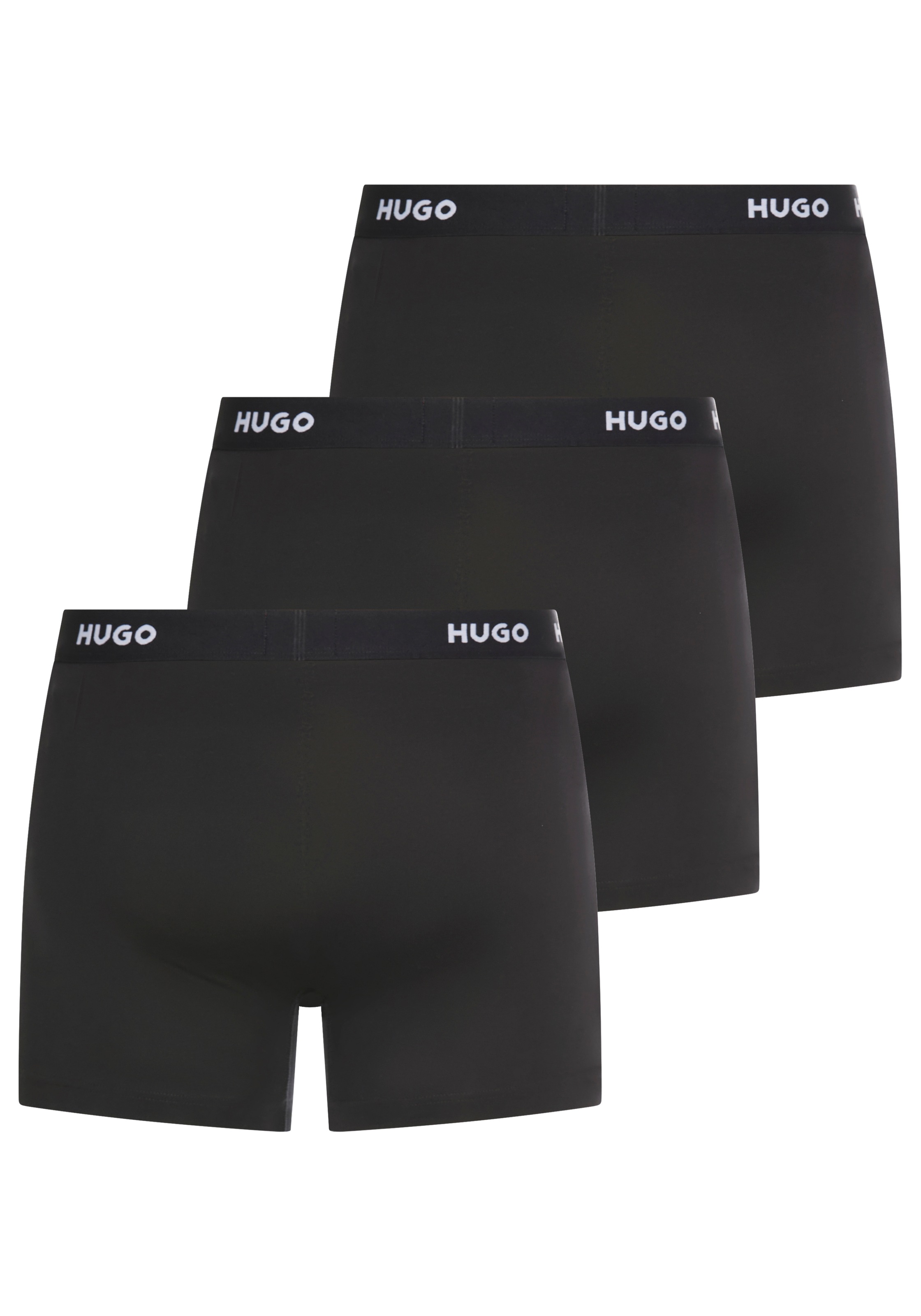 HUGO Underwear Boxer »BOXERBR TRIPLE« Packung, 3er, 3 Stk. mit elastischem Bund