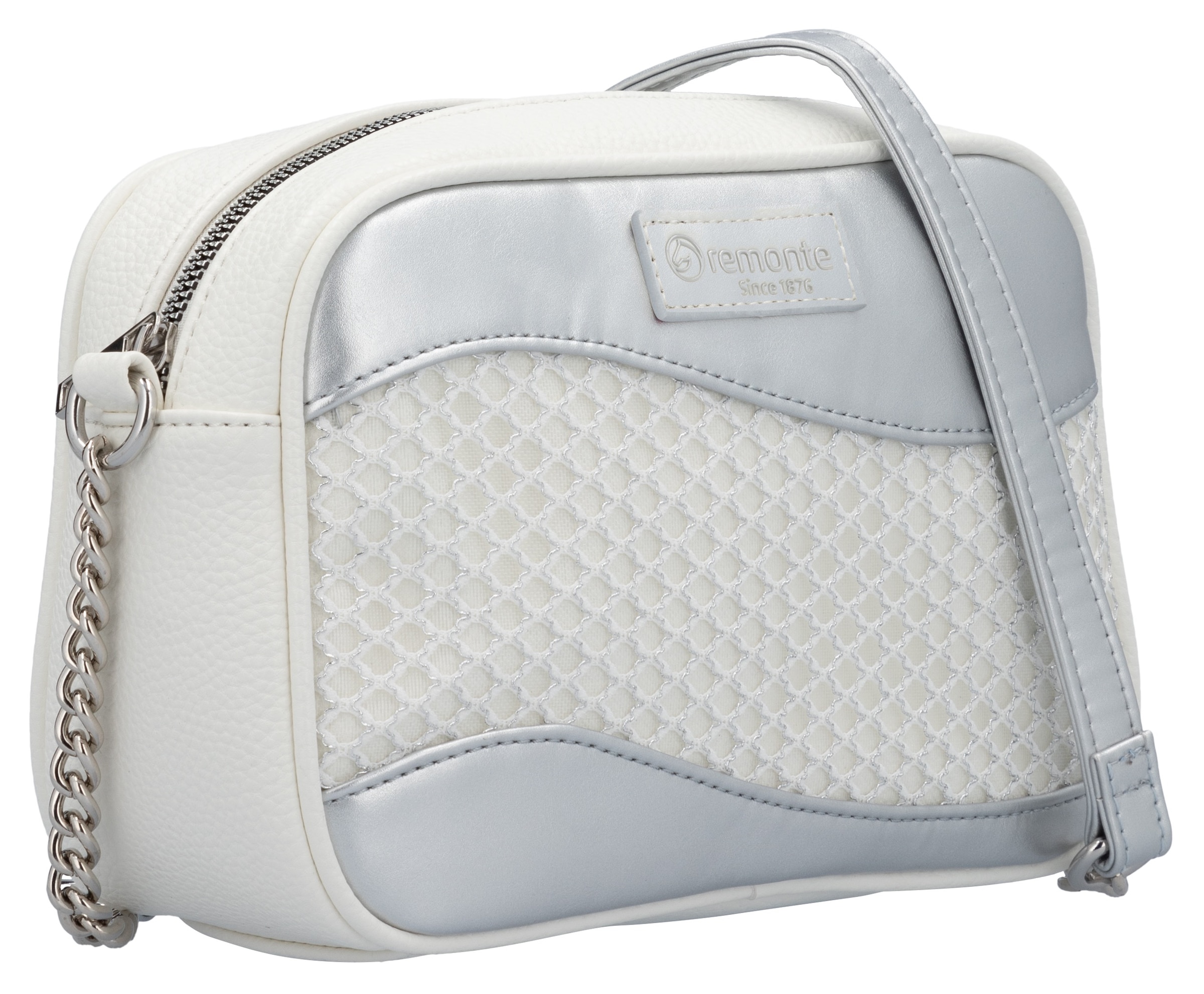 Remonte Umhängetasche, Damen-Mini-Bag, Schultertasche, Umhängeriemen mit Kette