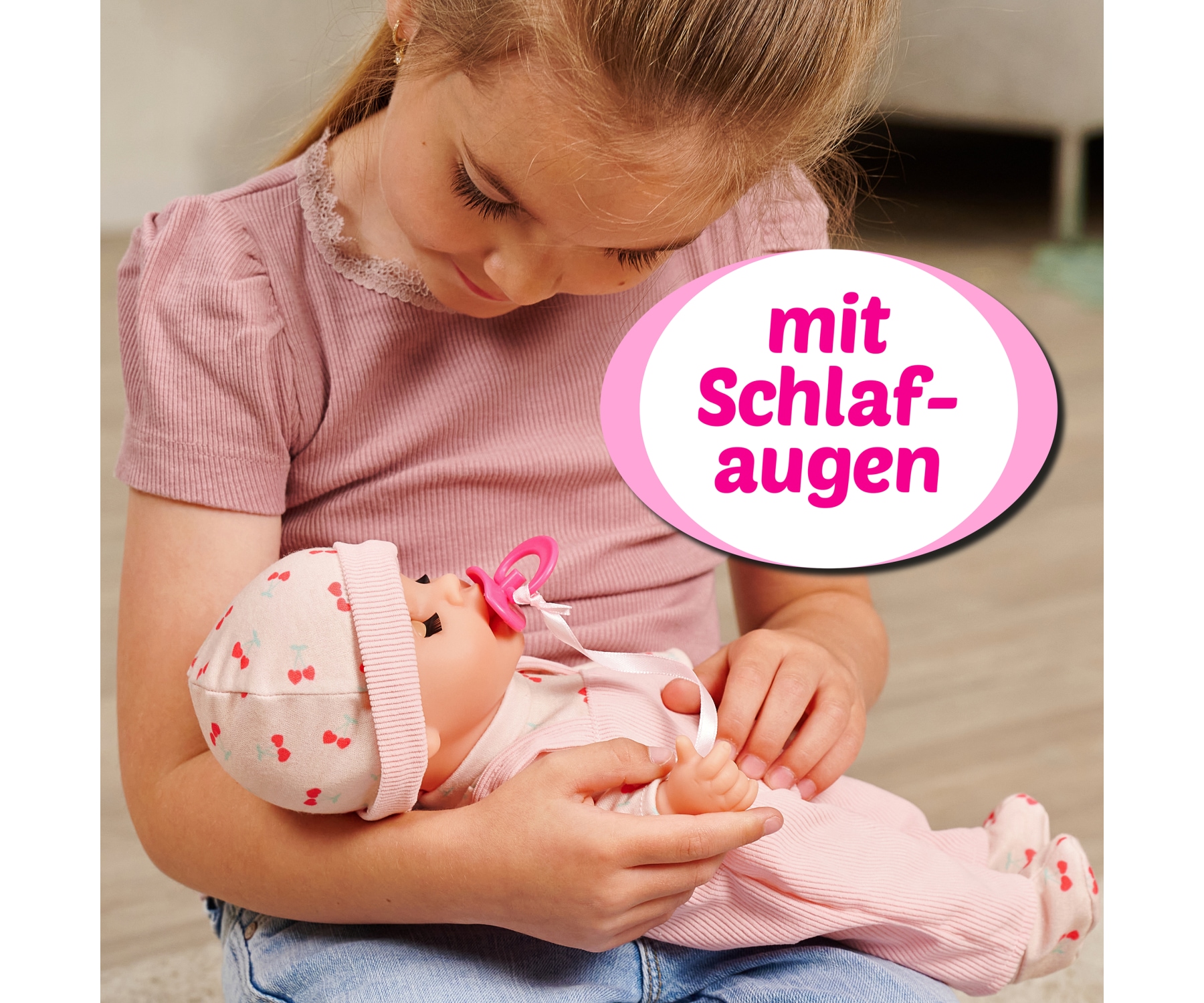 SIMBA Babypuppe »Laura Little Babbler« mit Funktionen