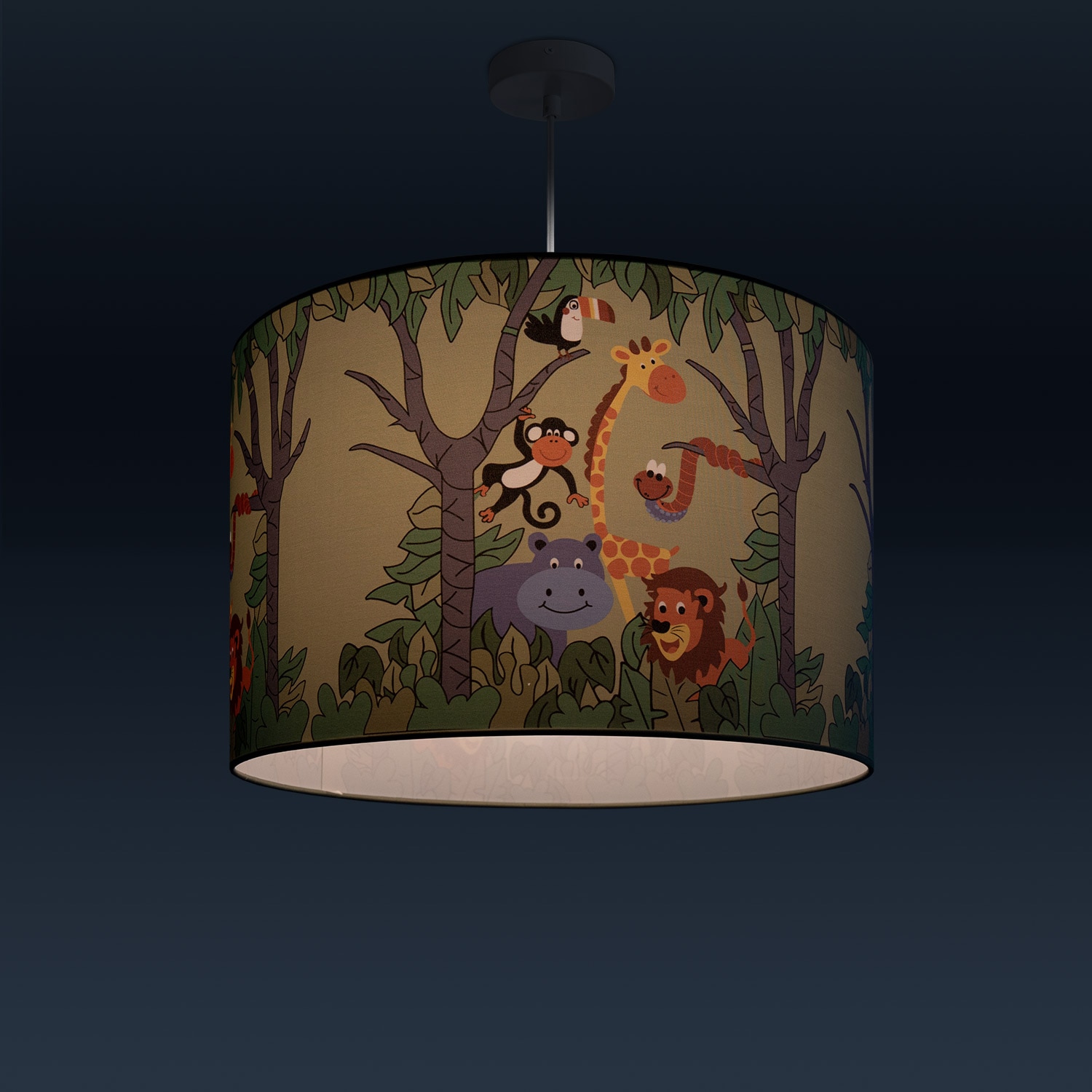 Paco Home Pendelleuchte »Diamond 638«, 1 flammig-flammig, Kinderlampe  Deckenlampe LED Kinderzimmer Dschungel Tier-Motiv E27 online kaufen | mit 3  Jahren XXL Garantie