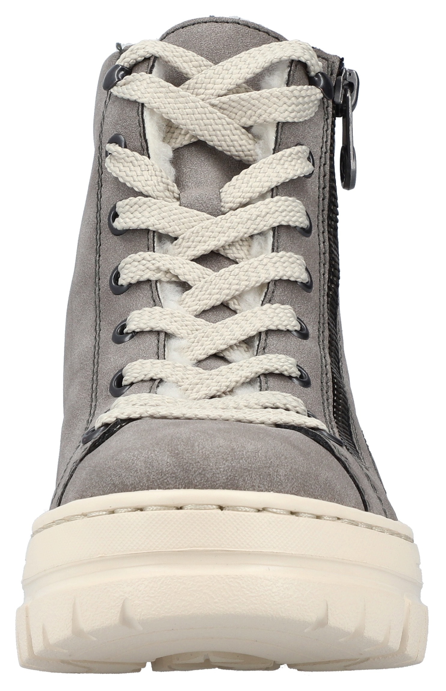 Rieker Winterboots  Plateauboots, Schnürboots mit Reißverschluss an der Außenseite