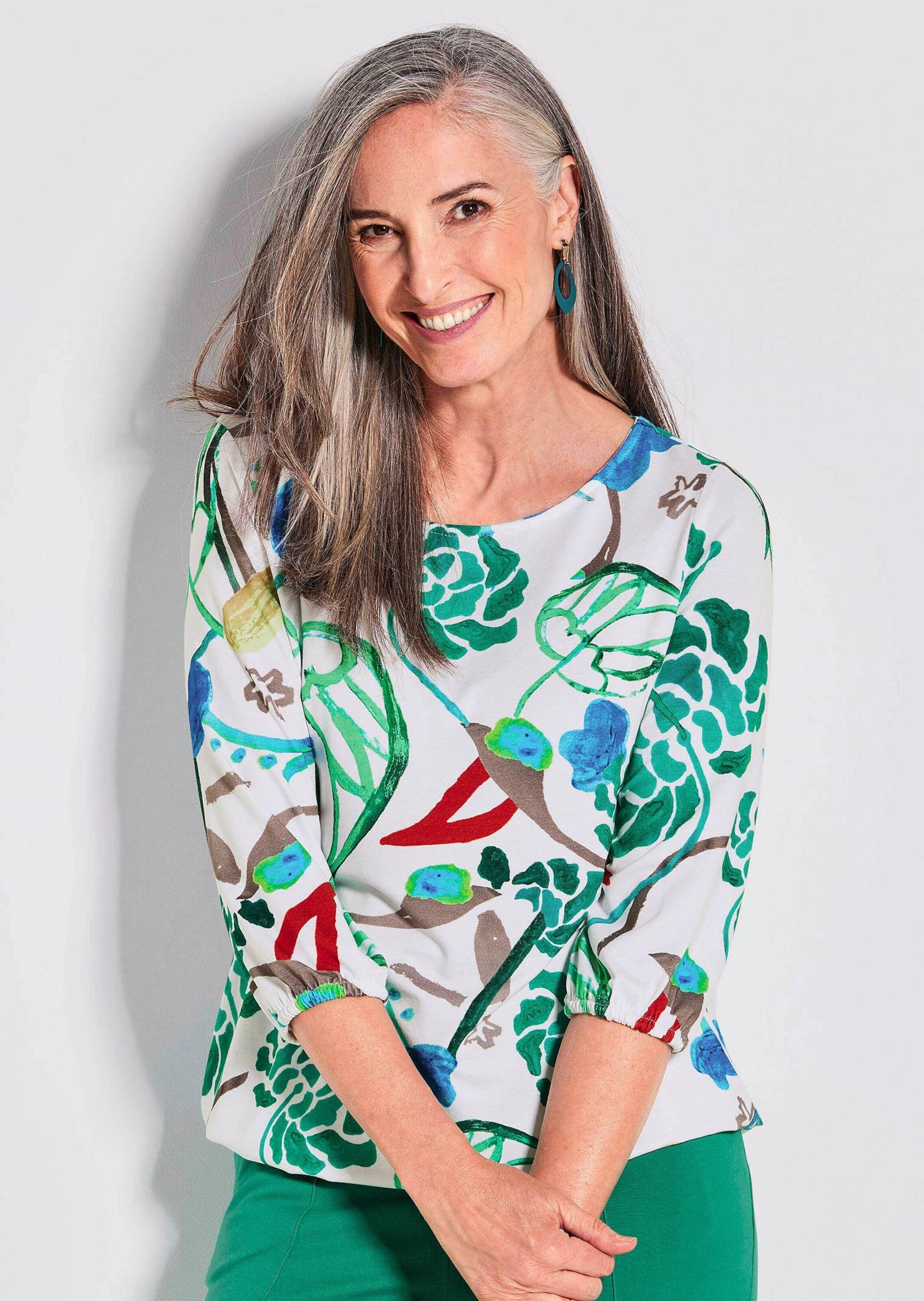 GOLDNER Kurzarmshirt »Shirt« Sonstige