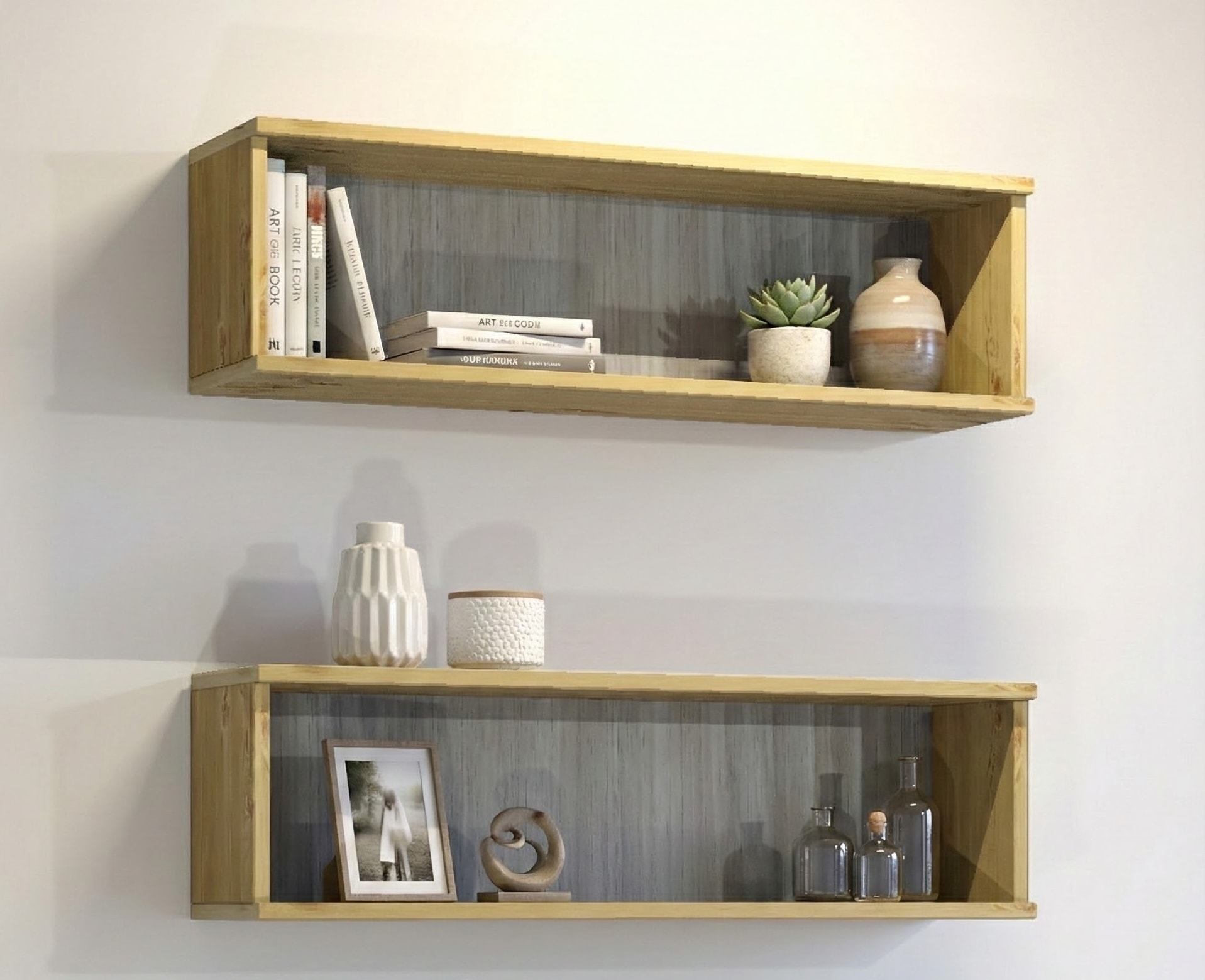 Home affaire Wandregal »Meliss« aus nordischer Kiefer gefertigt, Breite 80 cm, 2-tlg