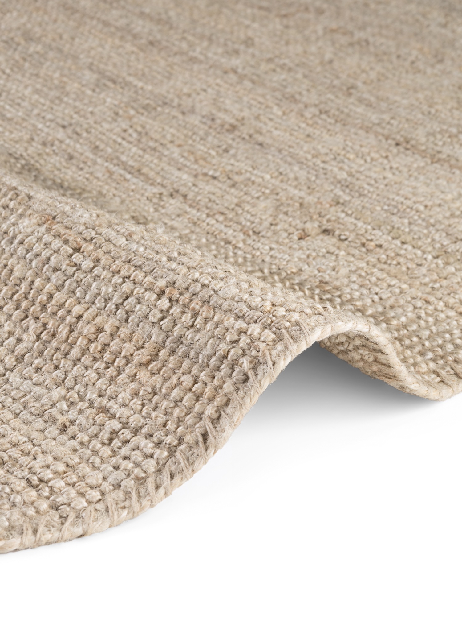 HANSE Home Teppich »Jaipur Juteteppich, als Läufer und in Rund«, rechteckig, 10 mm Höhe, 100% Naturfaser, Wohnzimmer, Esszimmer, Schlafzimmer, GRS