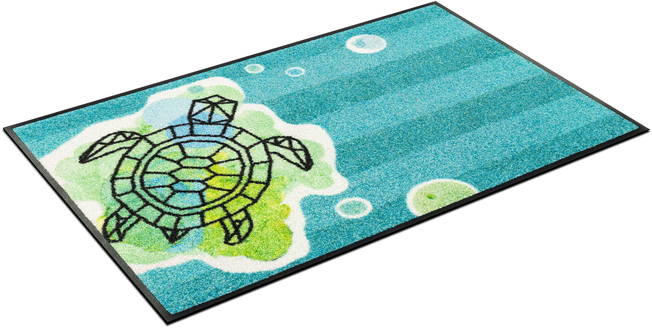 wash+dry by Kleen-Tex Fußmatte »Turtle Splash« rechteckig