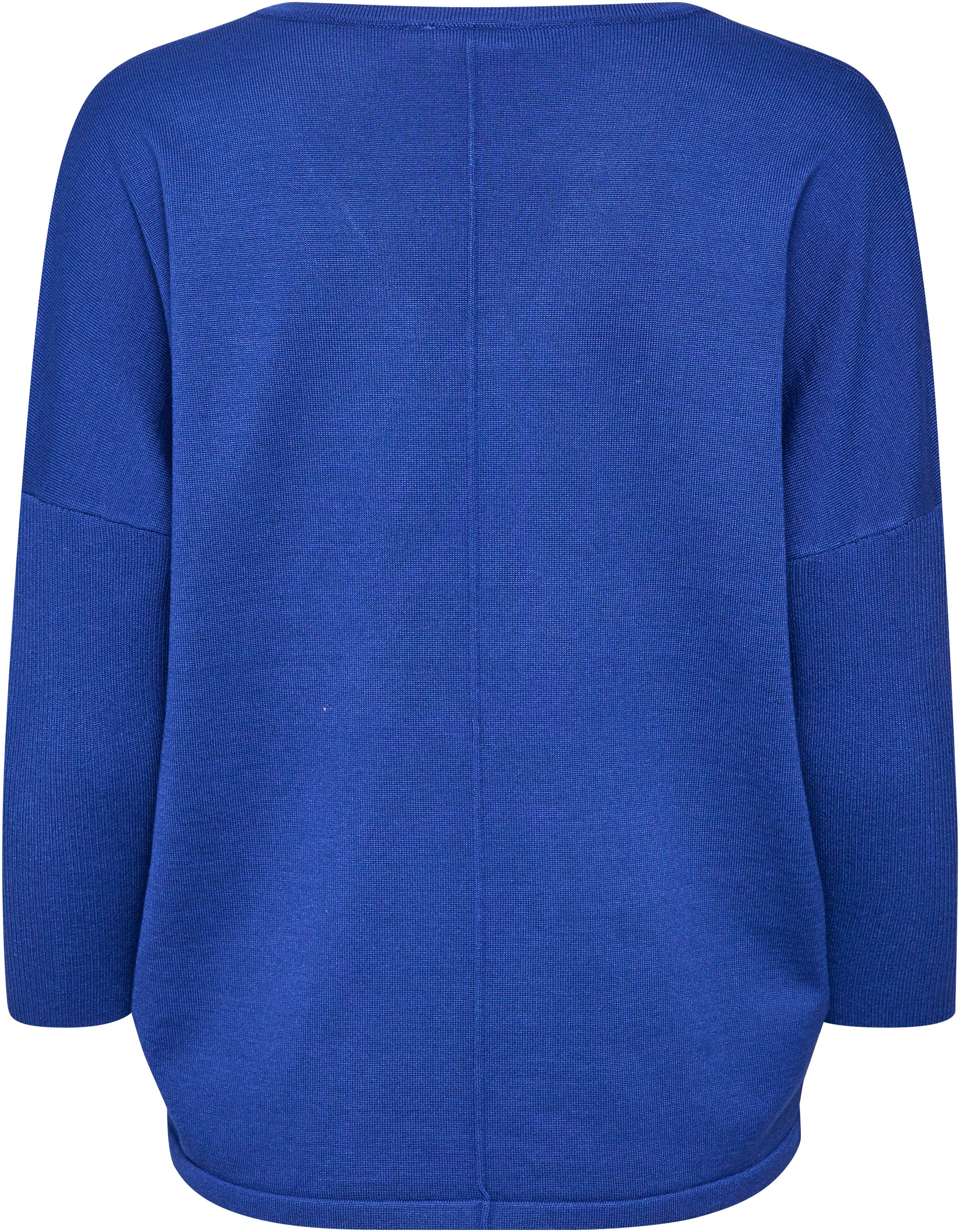 Saint Tropez Rundhalspullover »A2561, MilaSZ R-Neck«