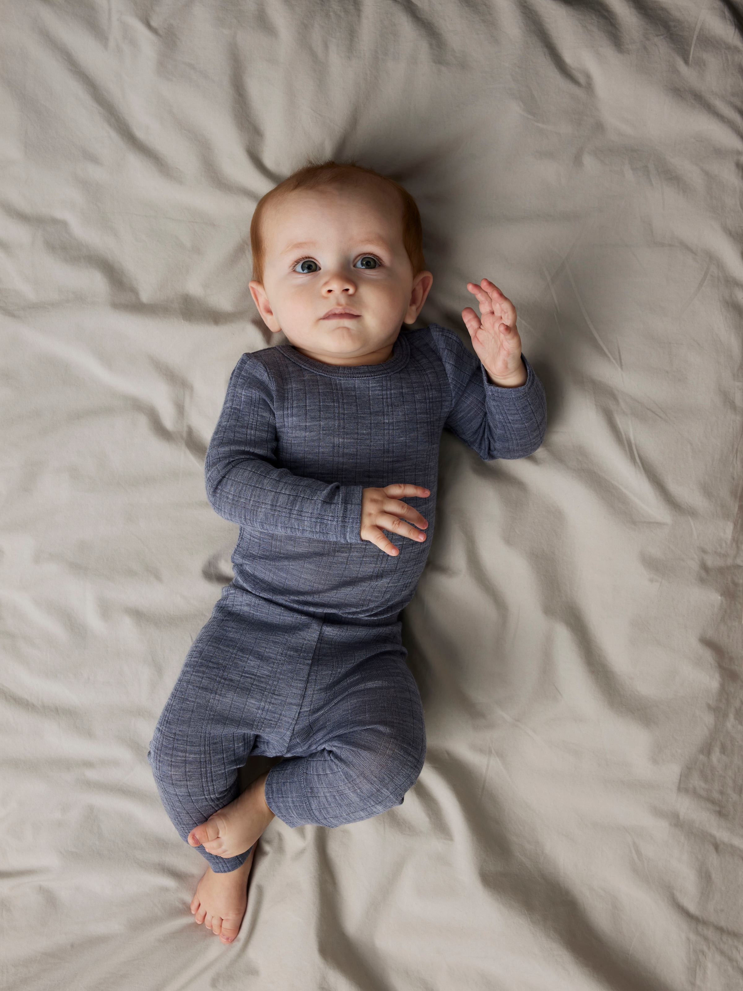 Name It Langarmbody »NBMWANG WOOL NEEDLE LS BODY SOLID NOOS«, aus reiner Merinowolle