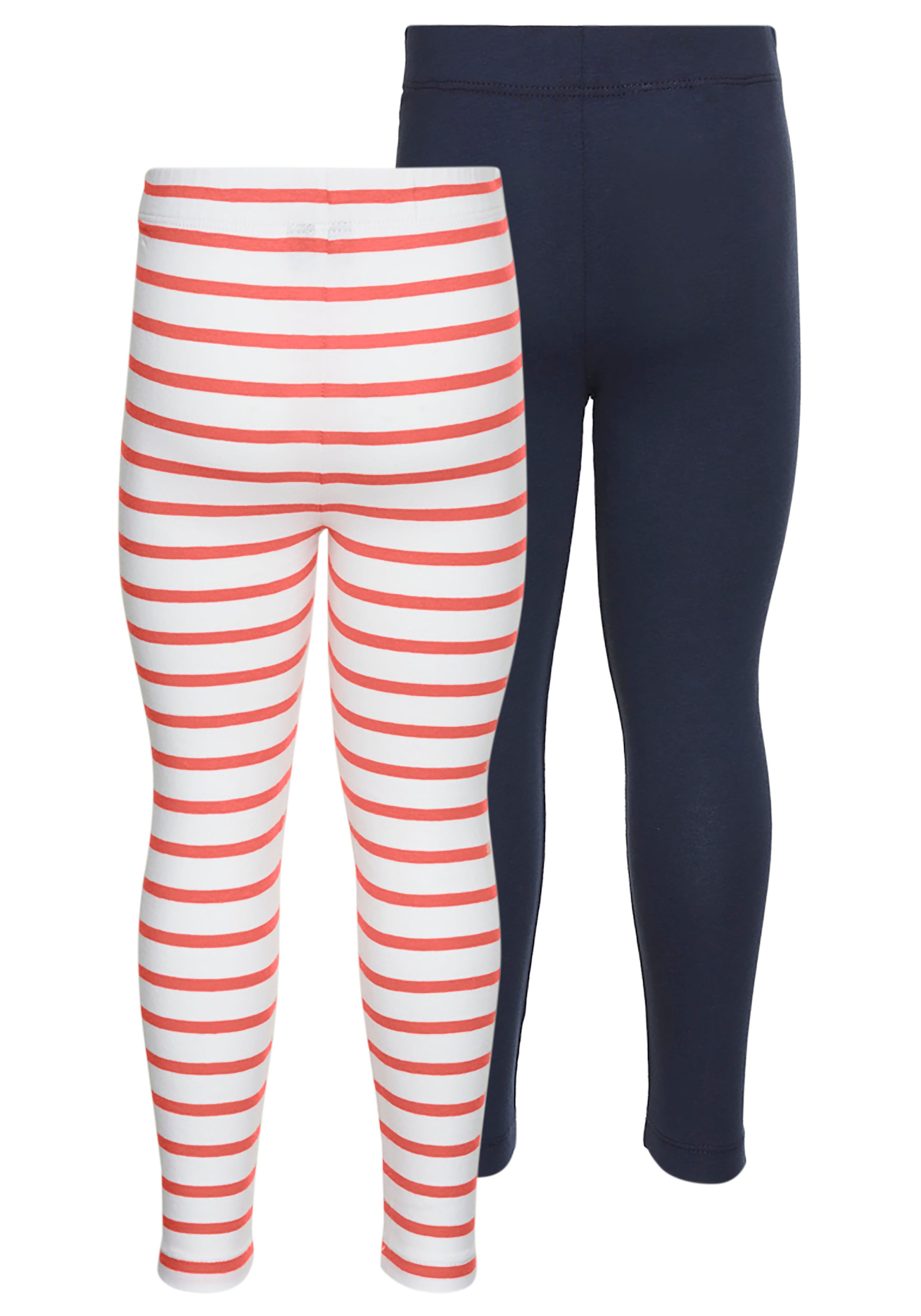 KIDSWORLD Leggings »2er Pack Ringel-Leggings für kleine Mädchen«, (Packung, 2 tlg.), Leggingspackung für kleine Mädchen