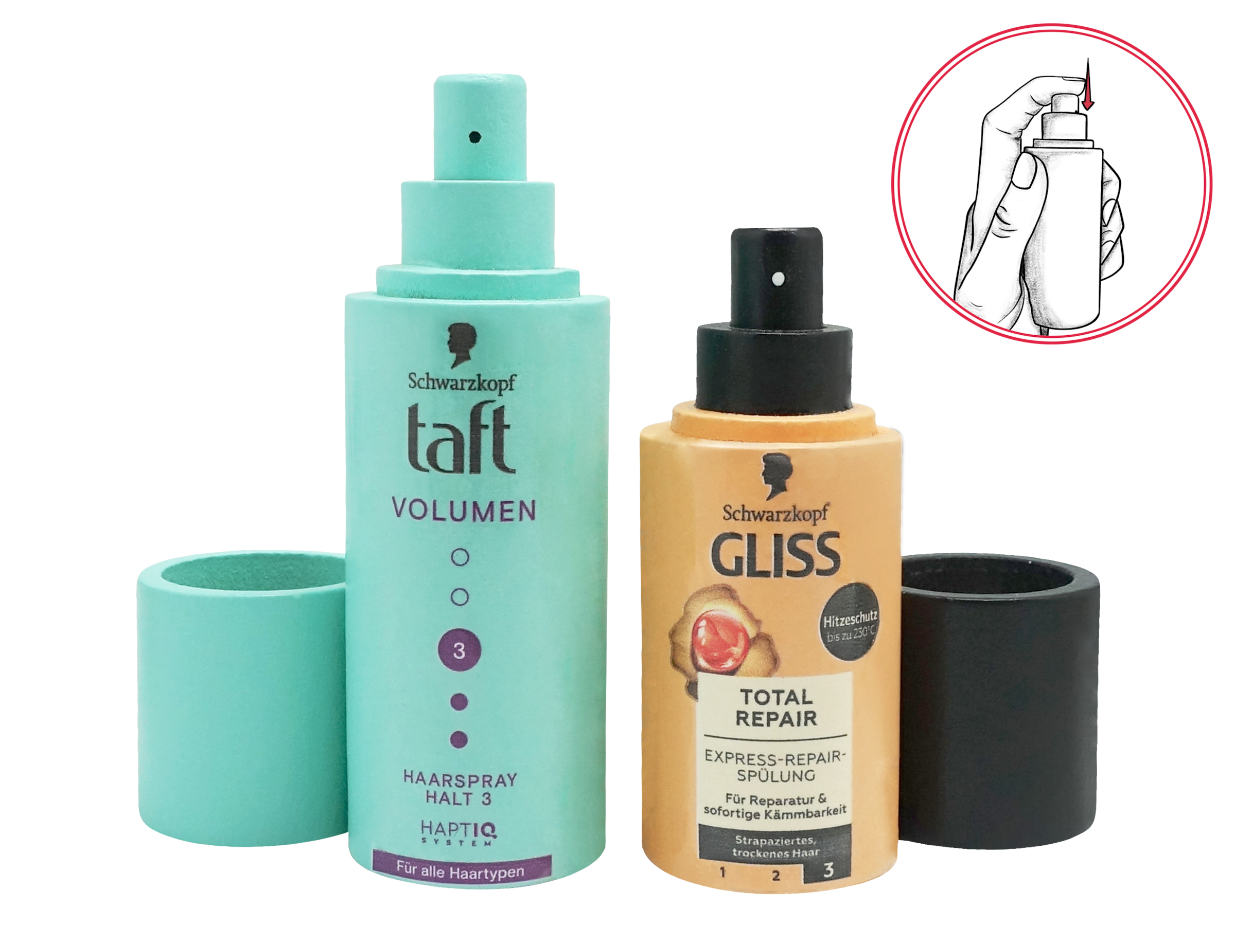 Tanner Kaufladensortiment »Hairdressing Set Schwarzkopf«