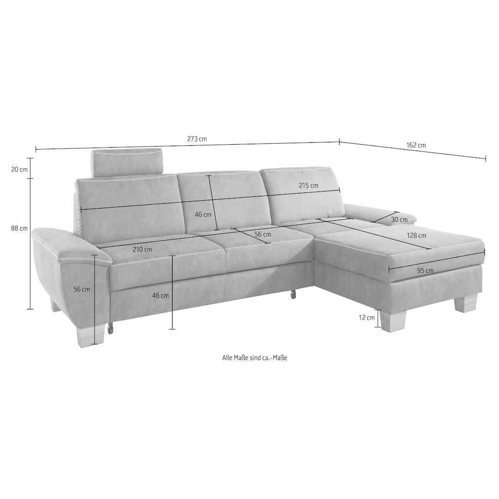 exxpo - sofa fashion Ecksofa »Croma«