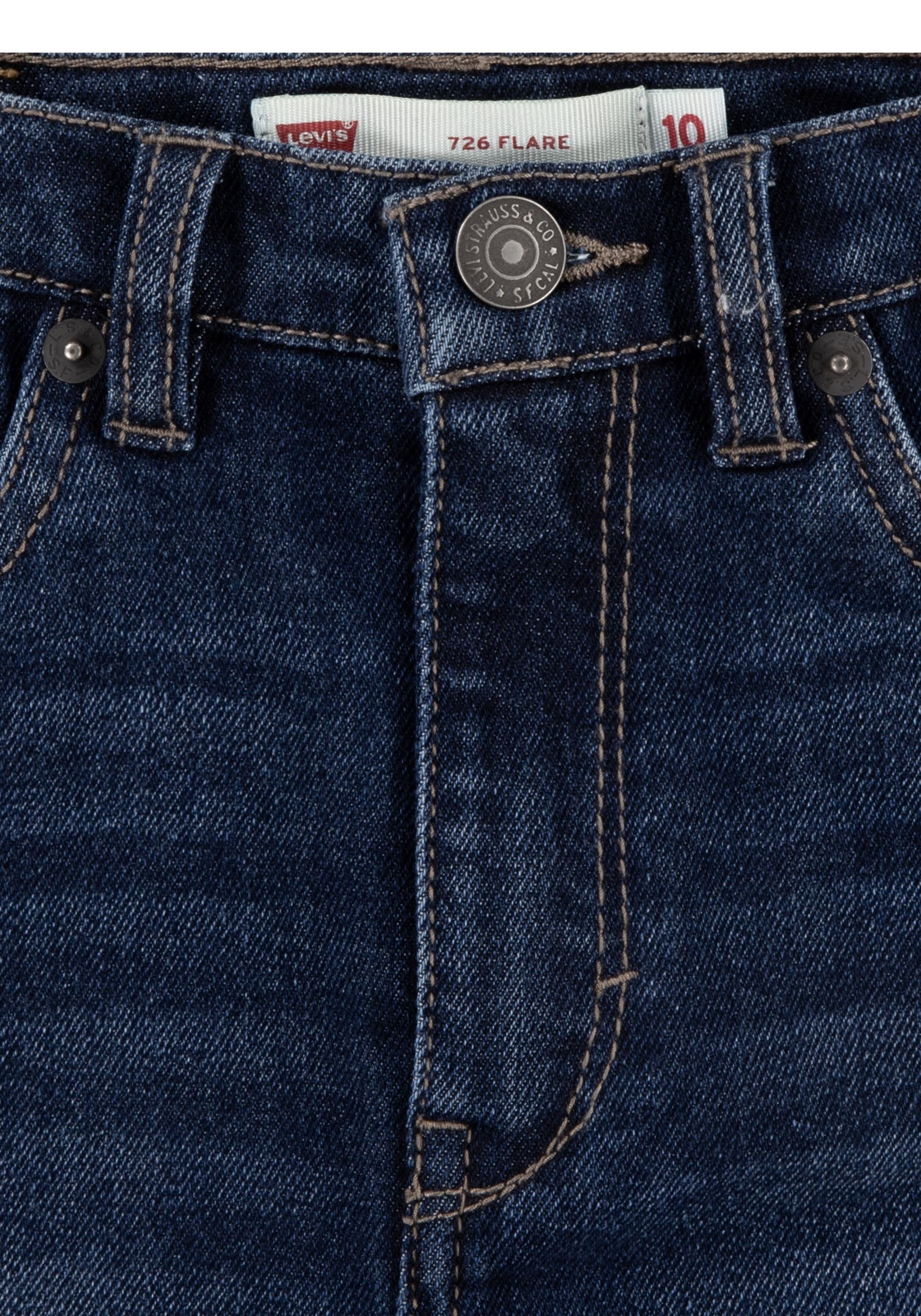 Levi's® Kids Bootcut-Jeans »LVG 726 HIGH RISE FLARE JEANS«, for GIRLS