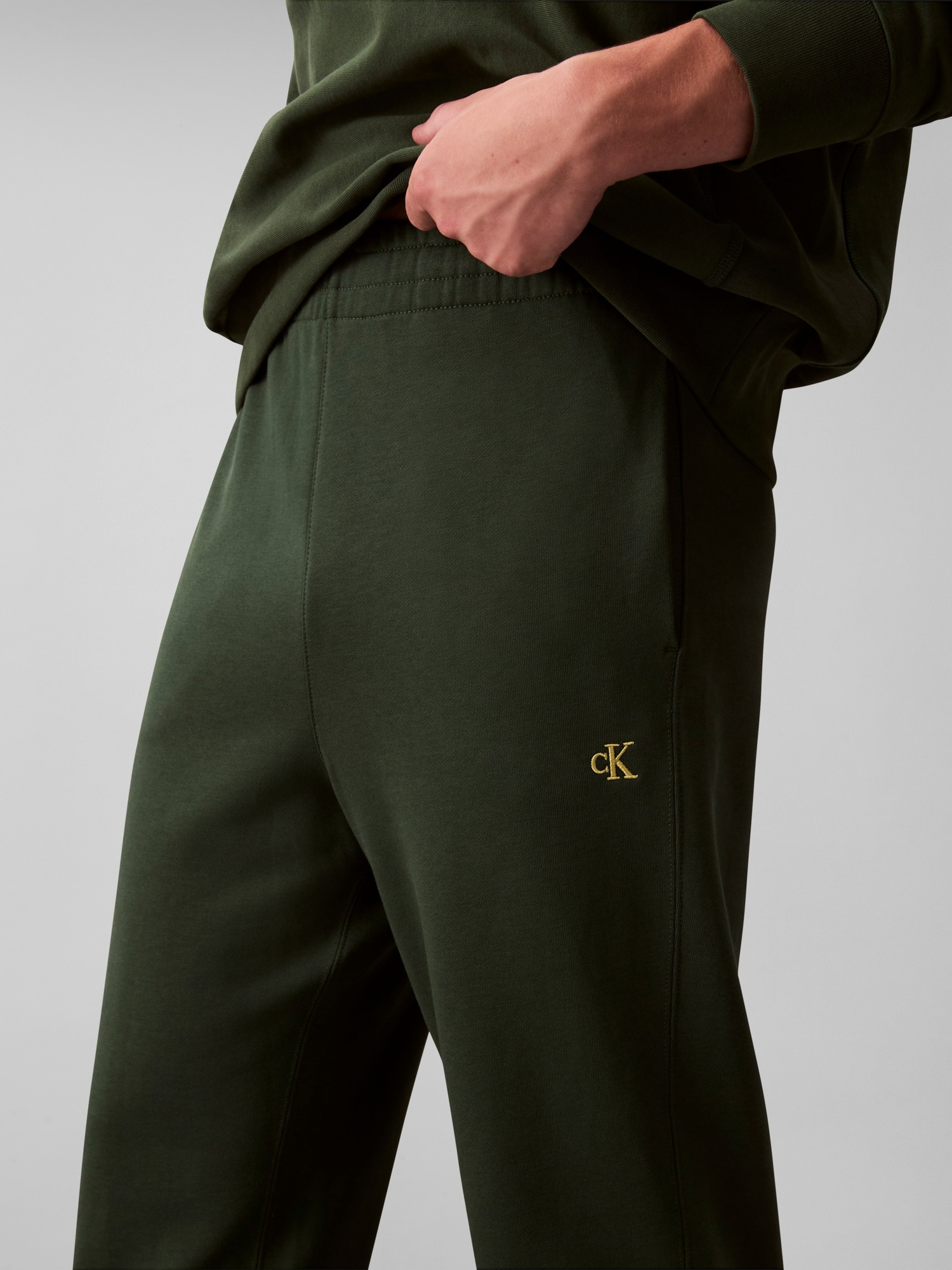 Calvin Klein Jeans Sweathose »EU 350TERRY MONOGRAM JOGGER«, regular fit