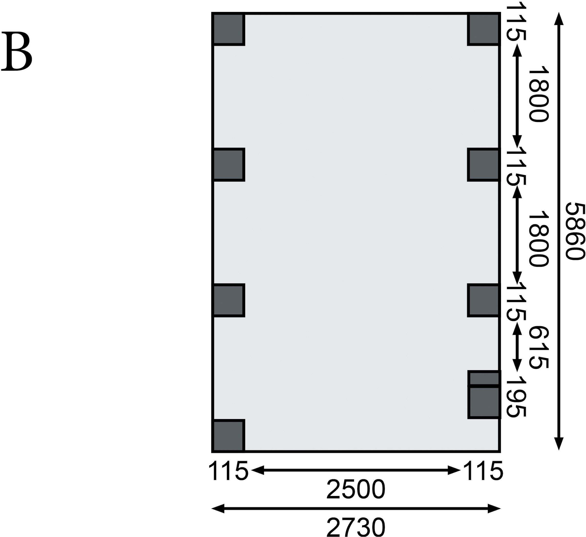 Karibu Einzelcarport »»Classic 2 SET« PVC-Dach Variante B, mit einem Einfahrtsbogen« Massivholz 250 cm KDI aus Masivholz