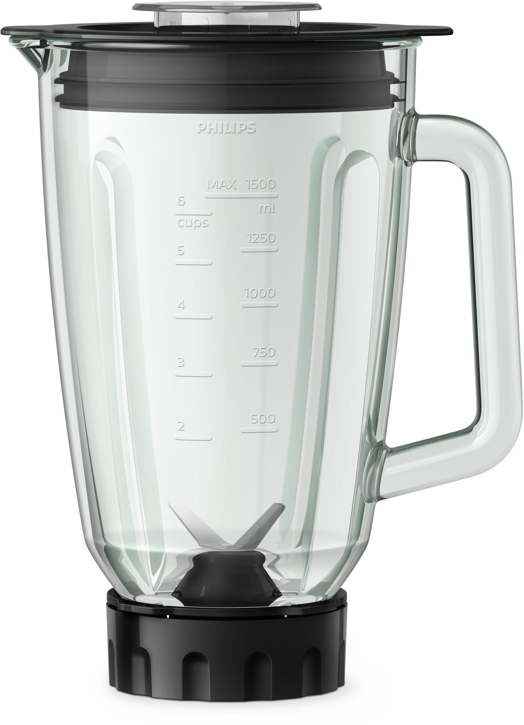 Philips Standmixer »HR3573/90«, 1000 W, 27.000 U/Min. und 1,5l Volumen,  inkl. Glasbehälter mit Trinkaufsatz mit 3 Jahren XXL Garantie