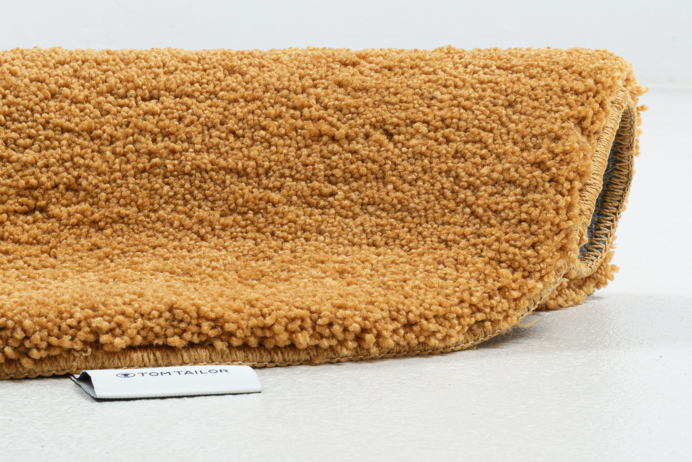 TOM TAILOR HOME Badematte »Cozy Bath UNI«, rutschhemmend beschichtet, fußbodenheizungsgeeignet, Badteppich, Uni Farben, rechteckig, rund und oval erhältlich