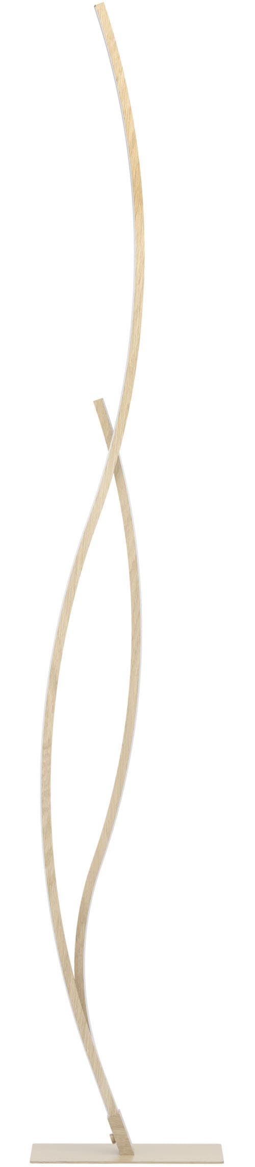 EGLO Stehlampe »GRISOLIA Stehlampe - Stahl - LED - 20W - IP20« LED-Modul 1 Stk. Neutralweiß Standleuchte, Leselampe, Wohzimmer, Schlafzimmer, H129 cm