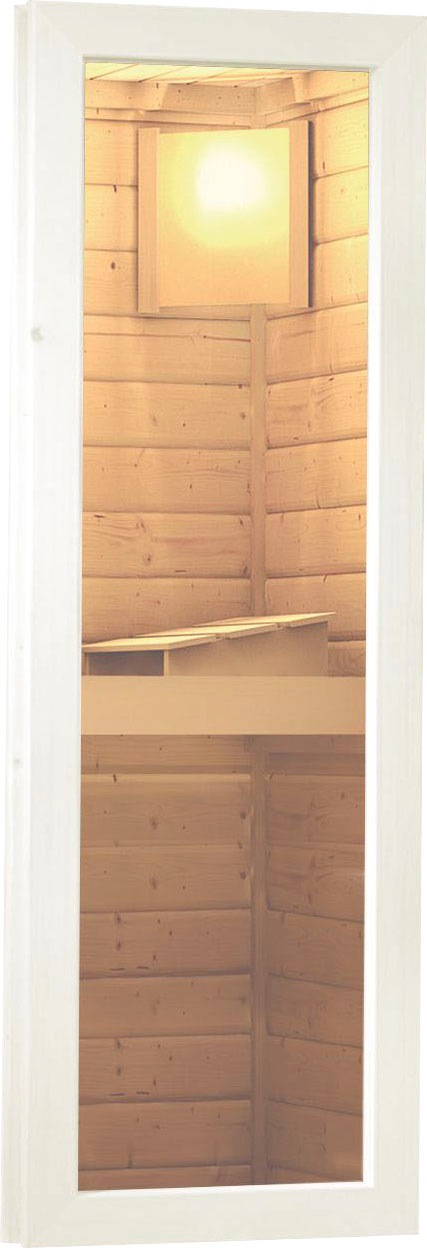 KONIFERA Saunahaus »Hagen« terragrau, ohne Ofen