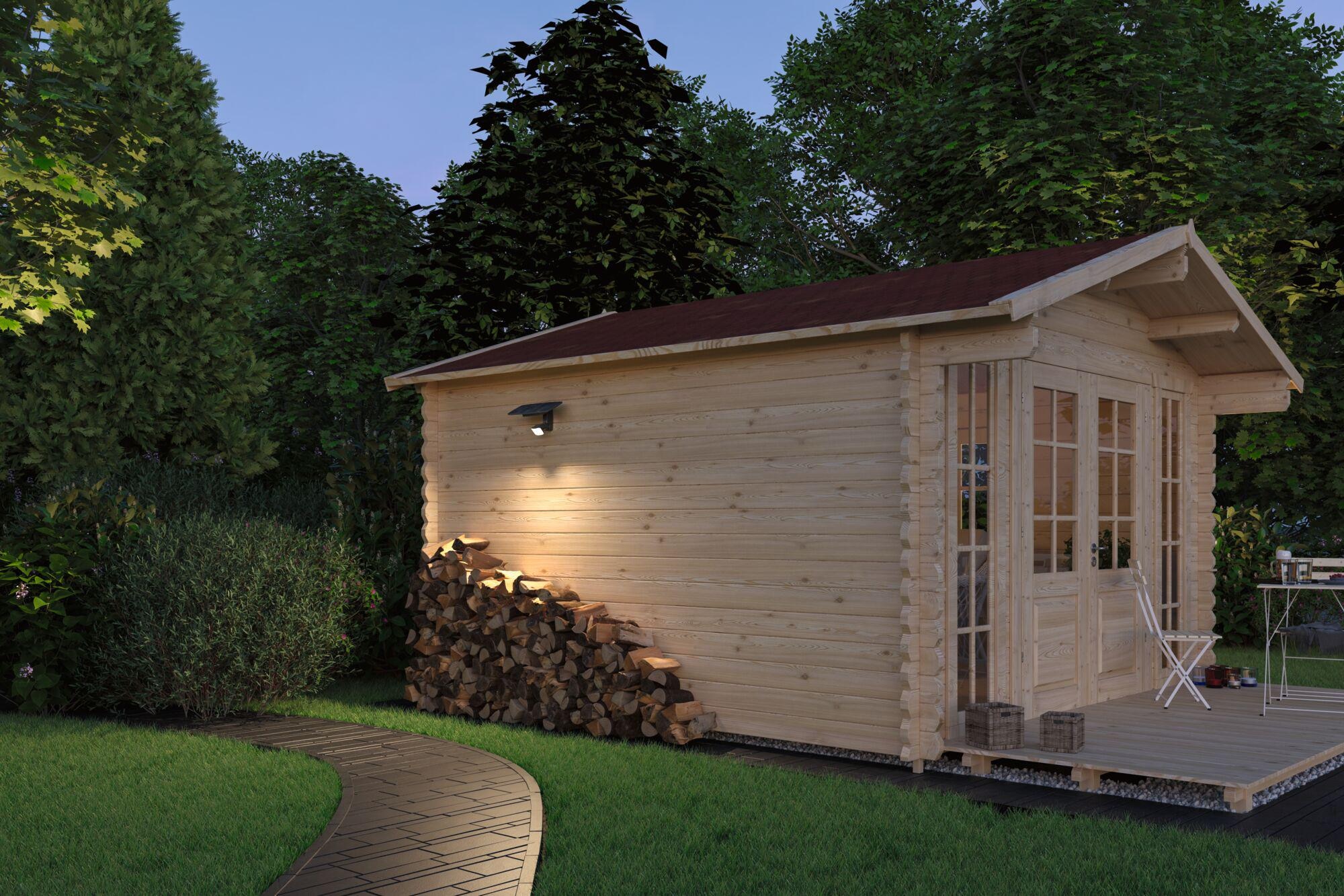 Paulmann Flutlichtstrahler »Flotas Zigbee IP65 3000K 700lm Anthrazit« LED-Modul 1 Stk. Warmweiß Smart Home