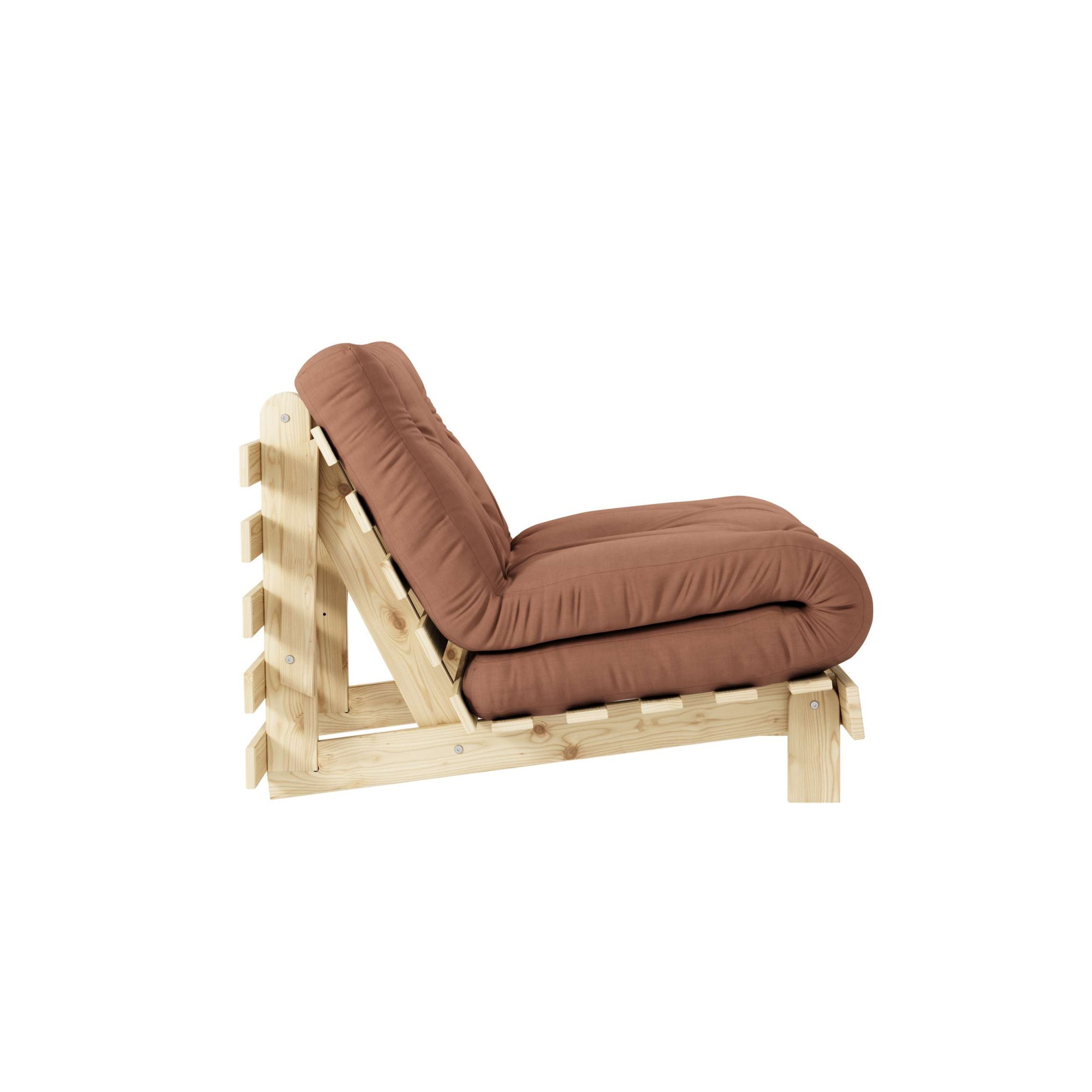 Karup Design Daybett »Roots Sofa Bed, Schlafsofa, Daybett, Bettfunktion, FSC®-Massivholz« Erhältlich in Breite 90 cm, 140 cm oder 160 cm,  Inkl. Futonmatratze. Mehrere Größen & Farben, Made in Europe