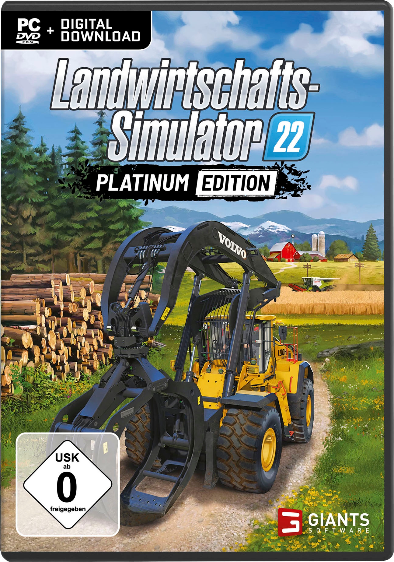 Astragon Spielesoftware »Landwirtschafts-Simulator 22: Platinum-Edition«, PC