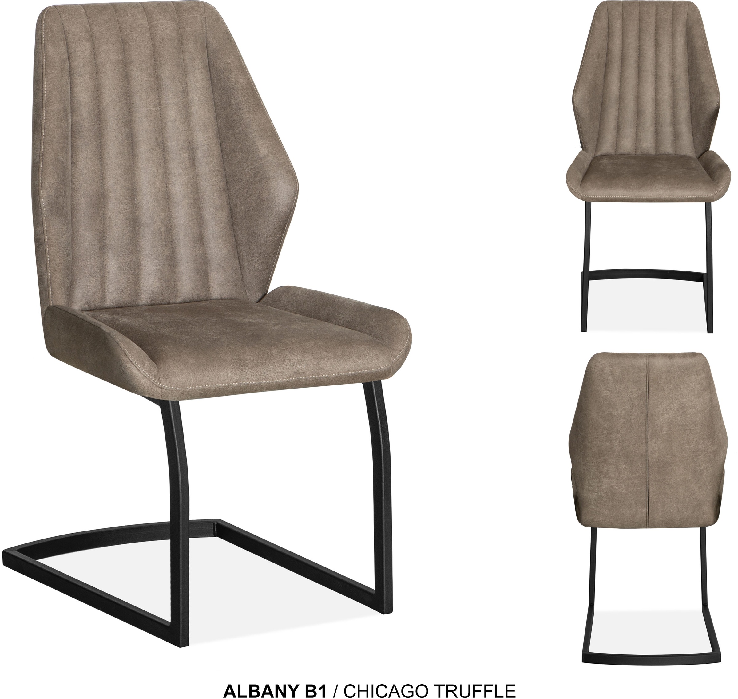 OMG Design Esszimmerstuhl »Albany« (Set) 1 Stk.Esszimmerstuhl, pflegeleichter Bezug