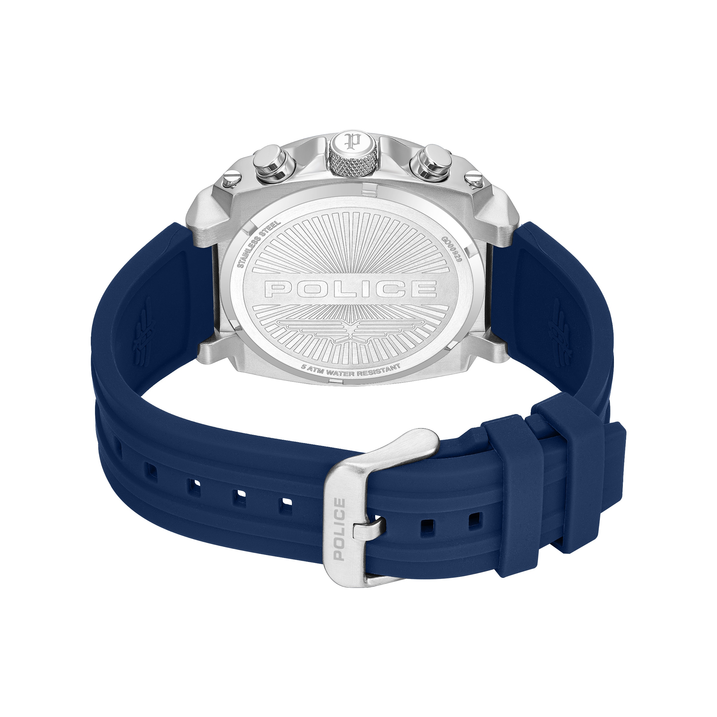 Police Chronograph »Norwood« Quarzuhr, Armbanduhr, Herrenuhr, Lederarmband, analog, Stoppfunktion